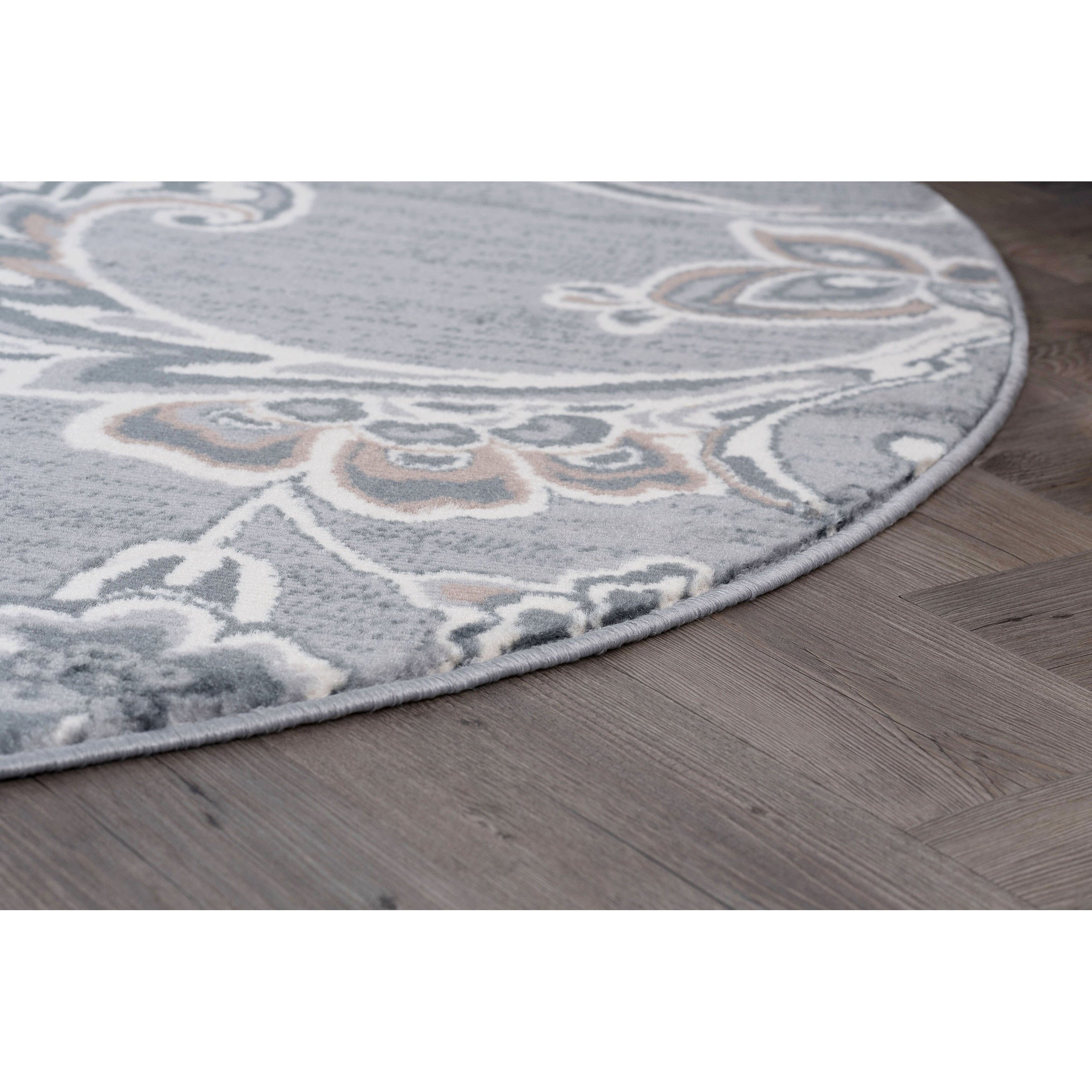 Tapis d'intérieur transitionnel à motifs floraux et botaniques Carrington