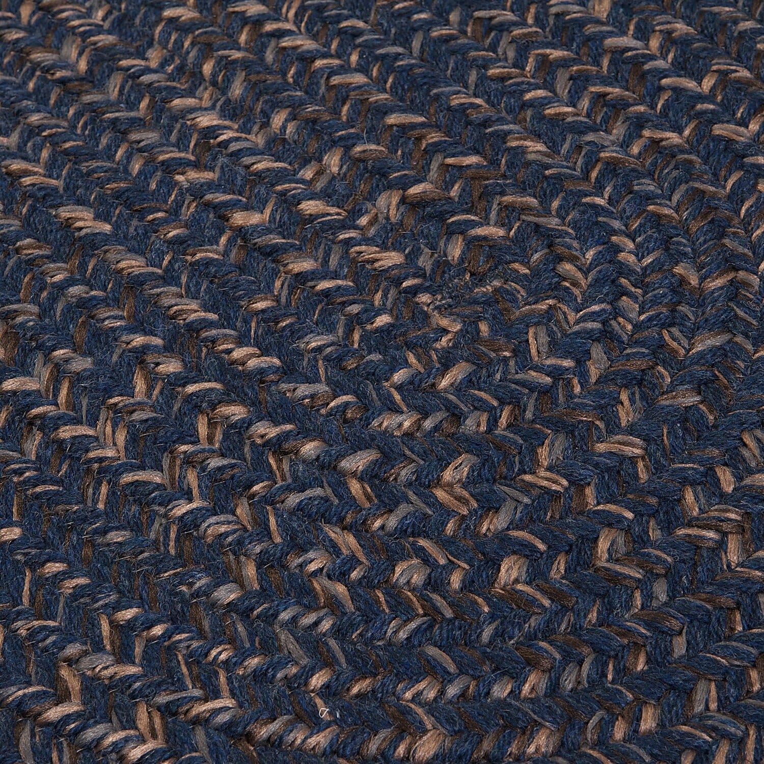 Tapis tressé ovale réversible Colonial Mills Hillsdale