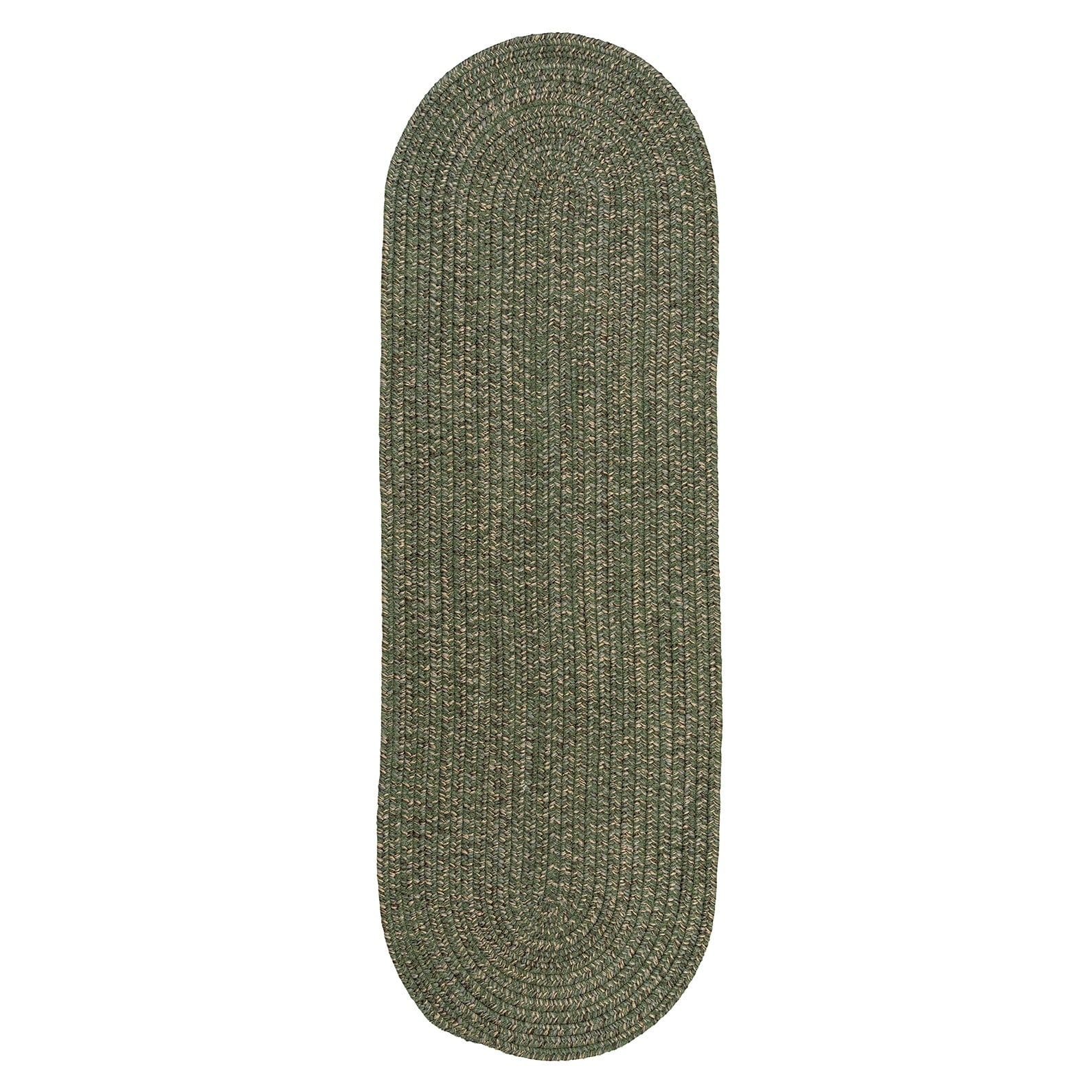 Tapis tressé ovale réversible Colonial Mills Hillsdale