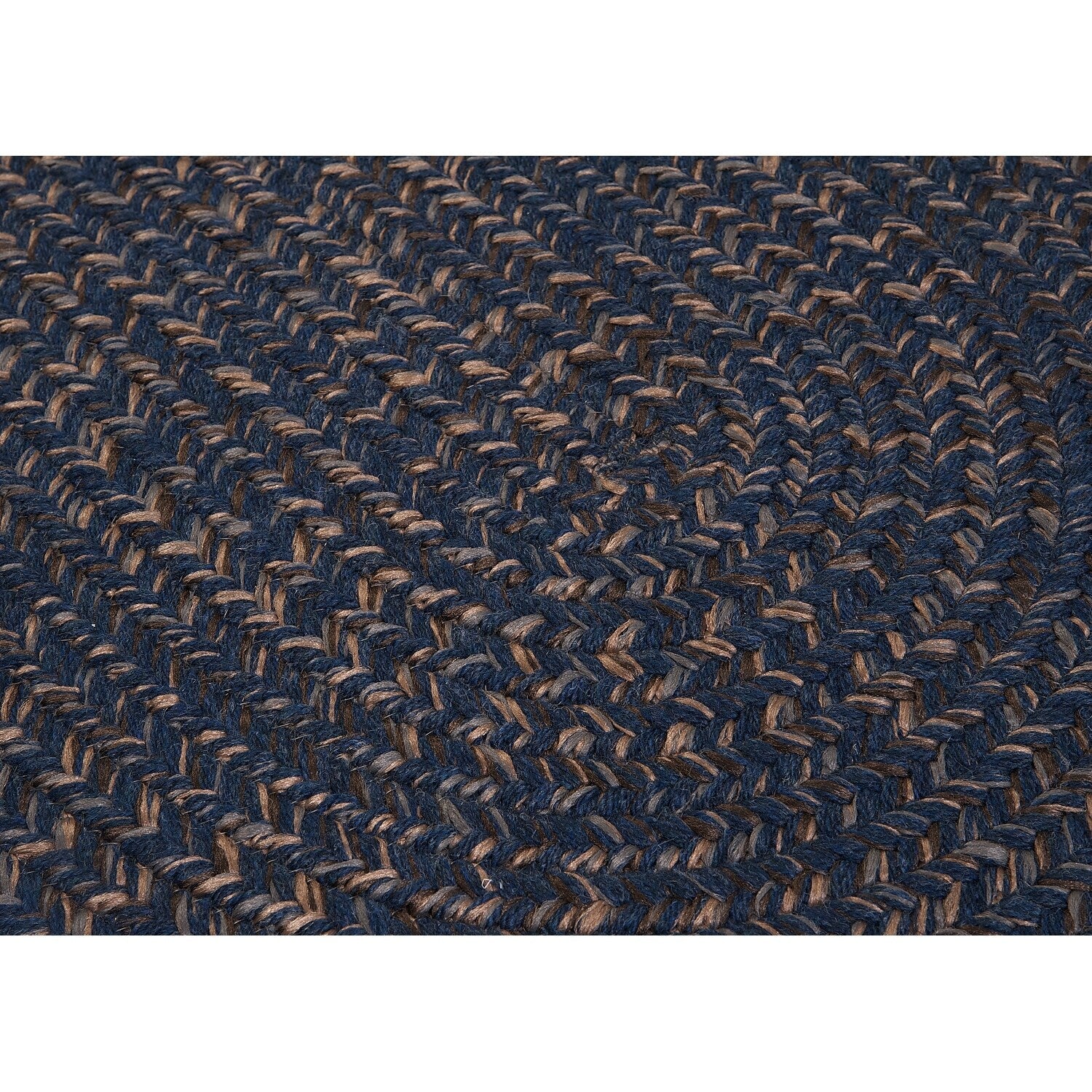 Tapis tressé ovale réversible Colonial Mills Hillsdale