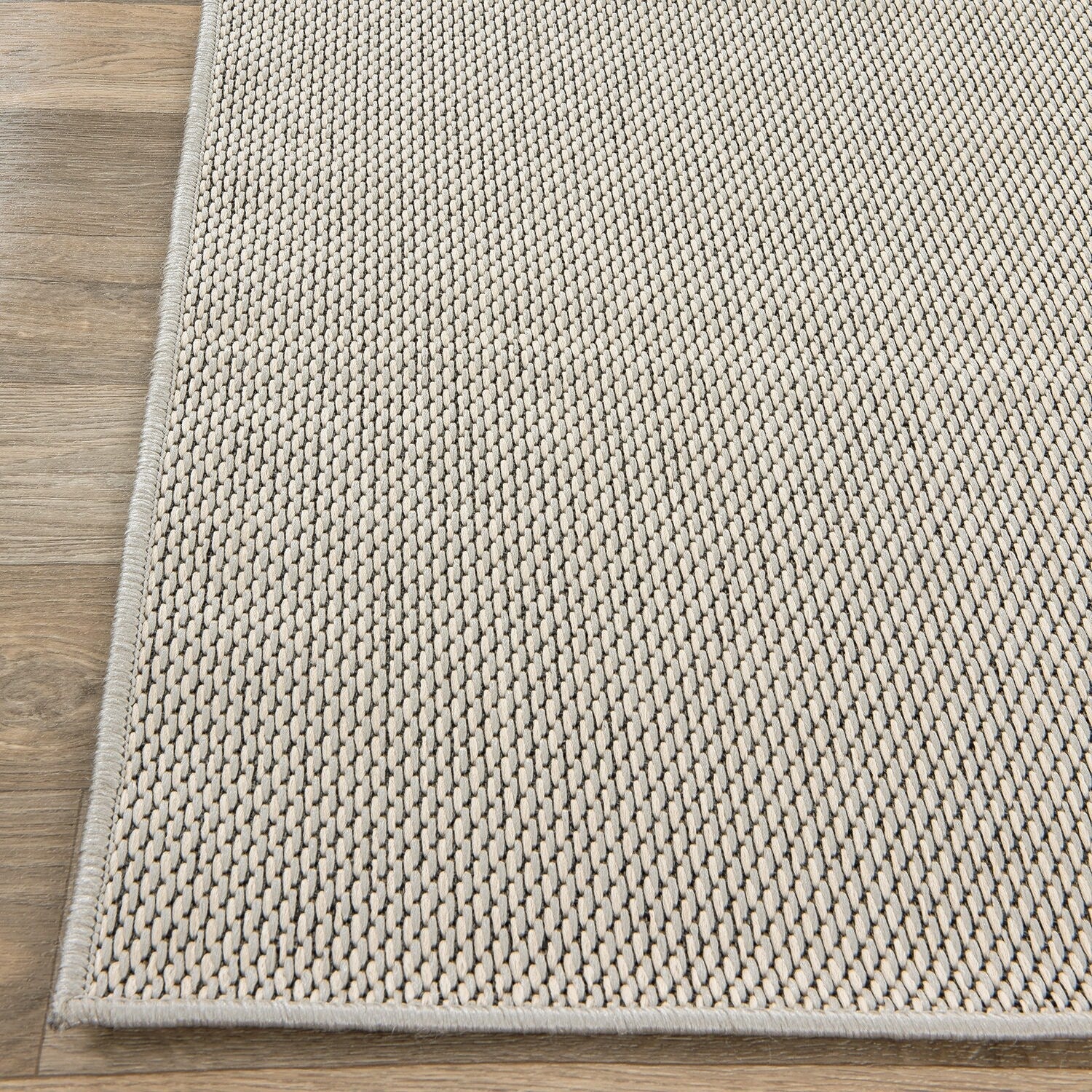 Tapis contemporain solide pour intérieur/extérieur