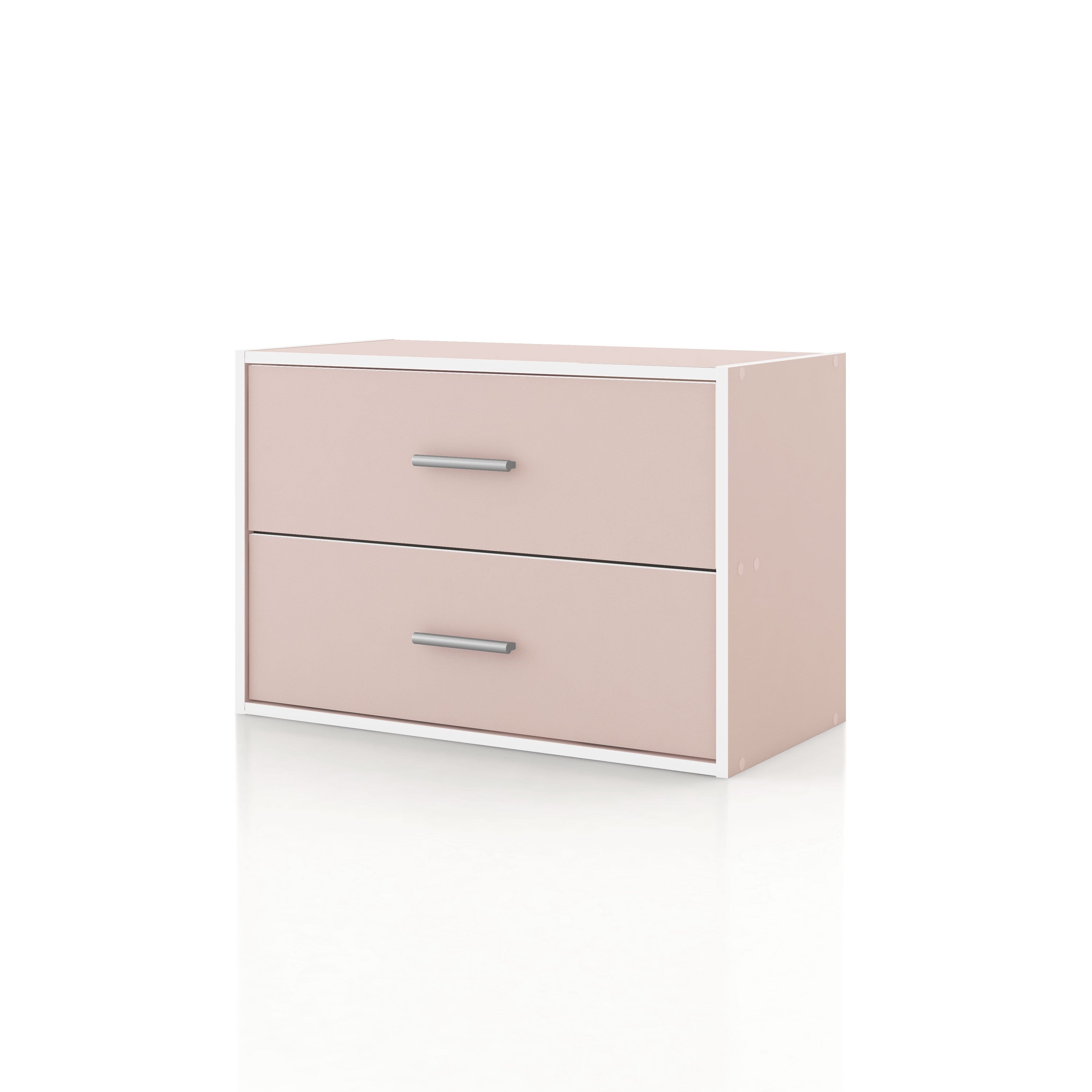 DH BASIC Modern Wood Customizable Stackable Storage Organizer - Cube Shelves, Drawer Cabinet, Bookcase with Doors by Denhour