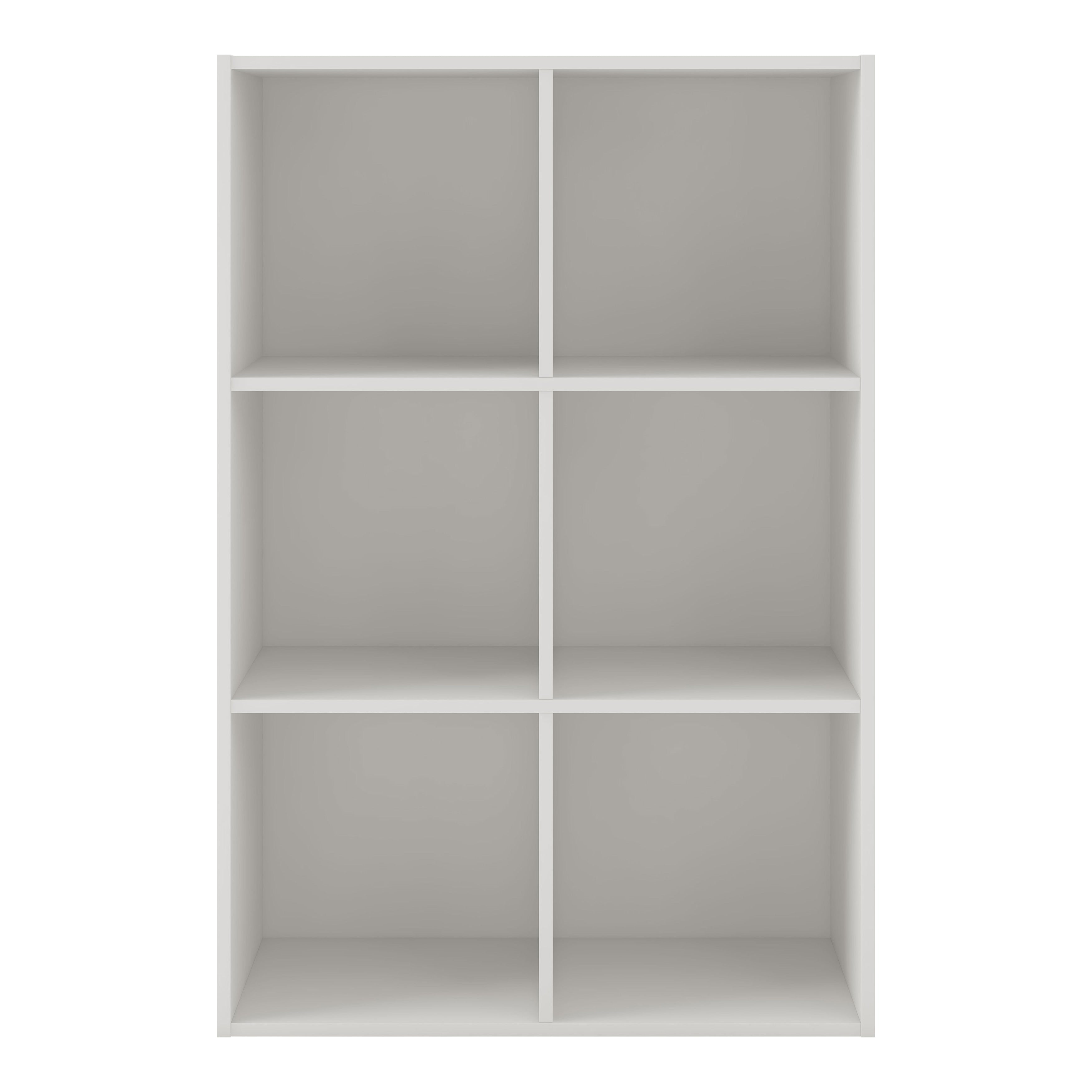 DH BASIC Modern Wood Customizable Stackable Storage Organizer - Cube Shelves, Drawer Cabinet, Bookcase with Doors by Denhour