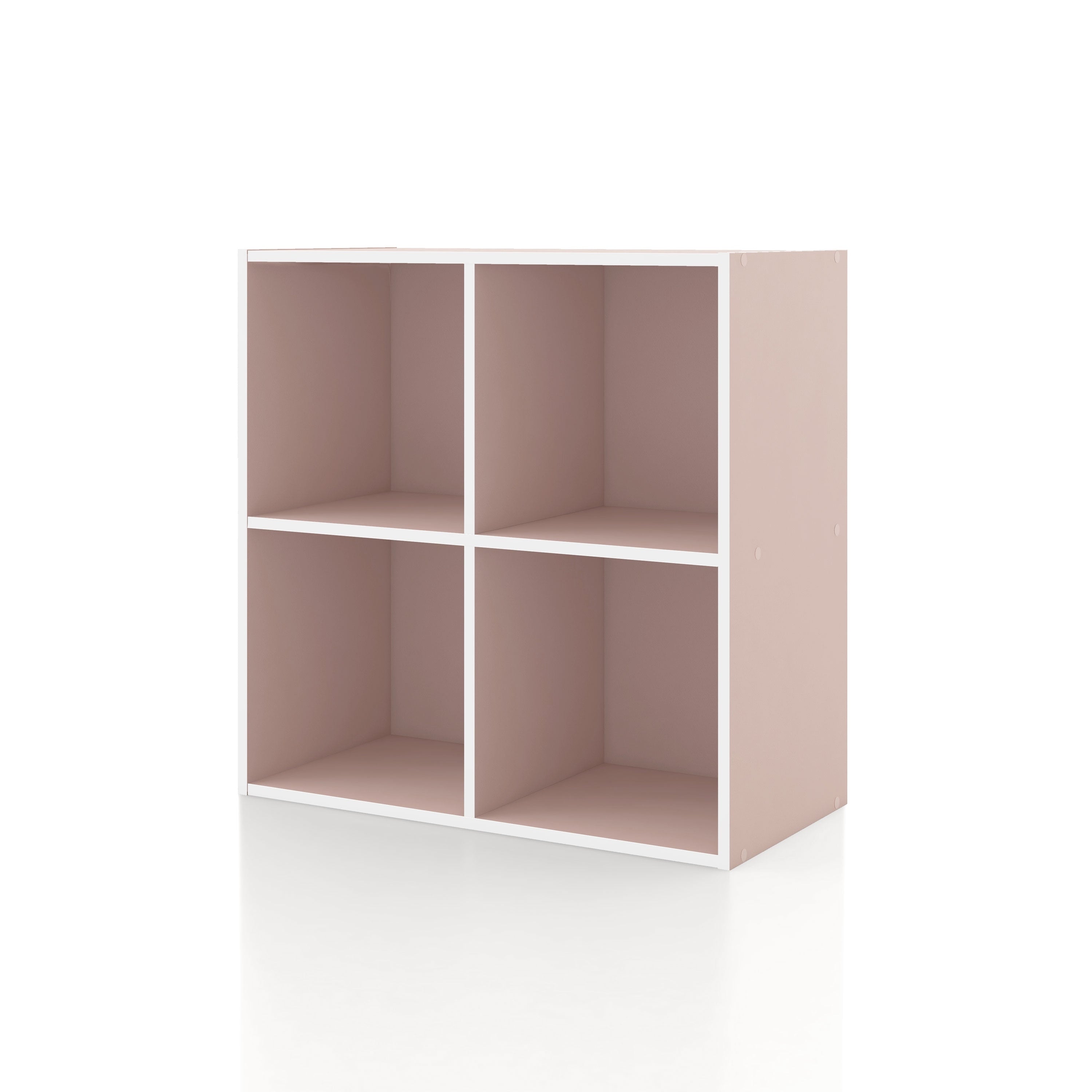 DH BASIC Modern Wood Customizable Stackable Storage Organizer - Cube Shelves, Drawer Cabinet, Bookcase with Doors by Denhour