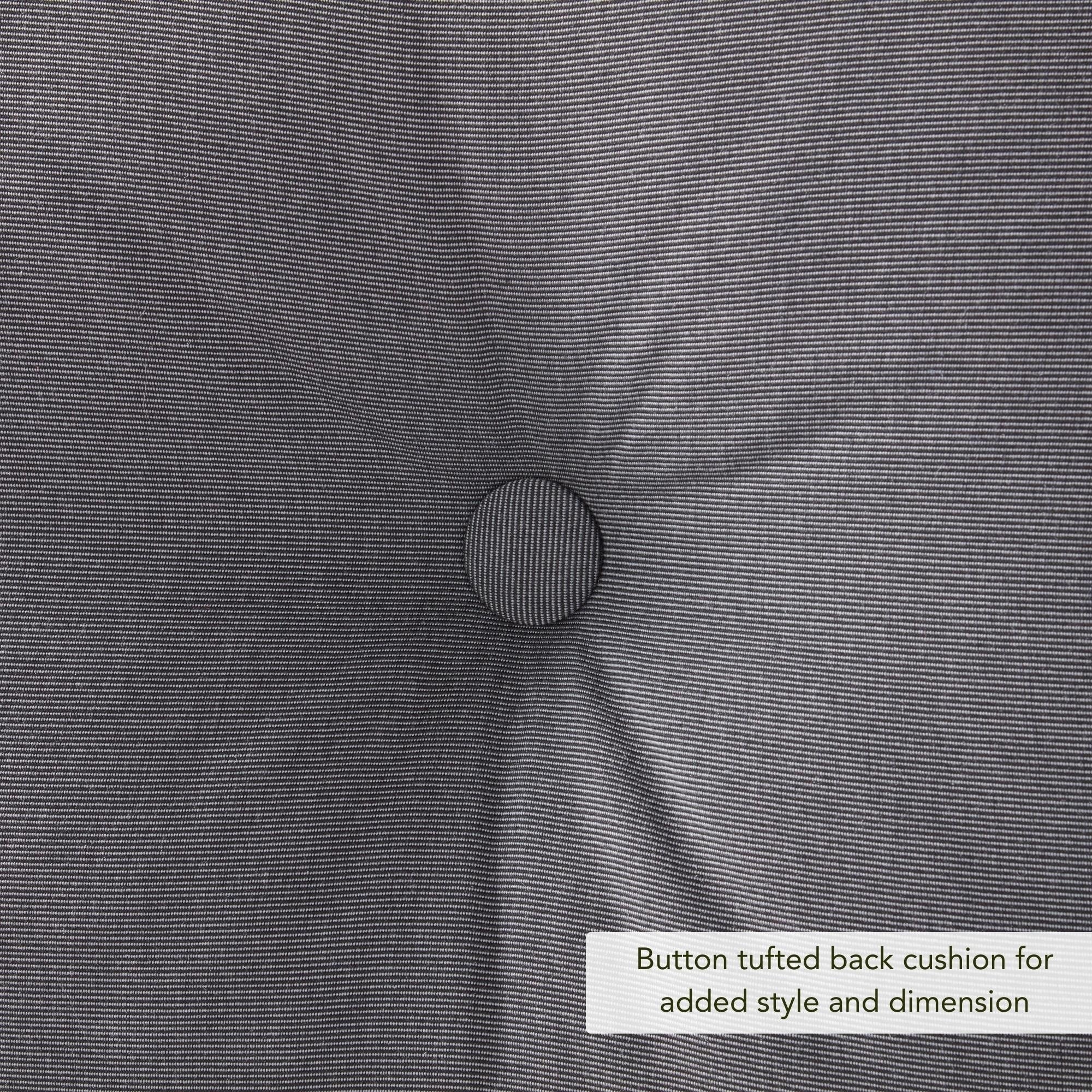 Ensemble de coussins d'extérieur à siège profond Sunbrella de qualité supérieure, 2 pièces