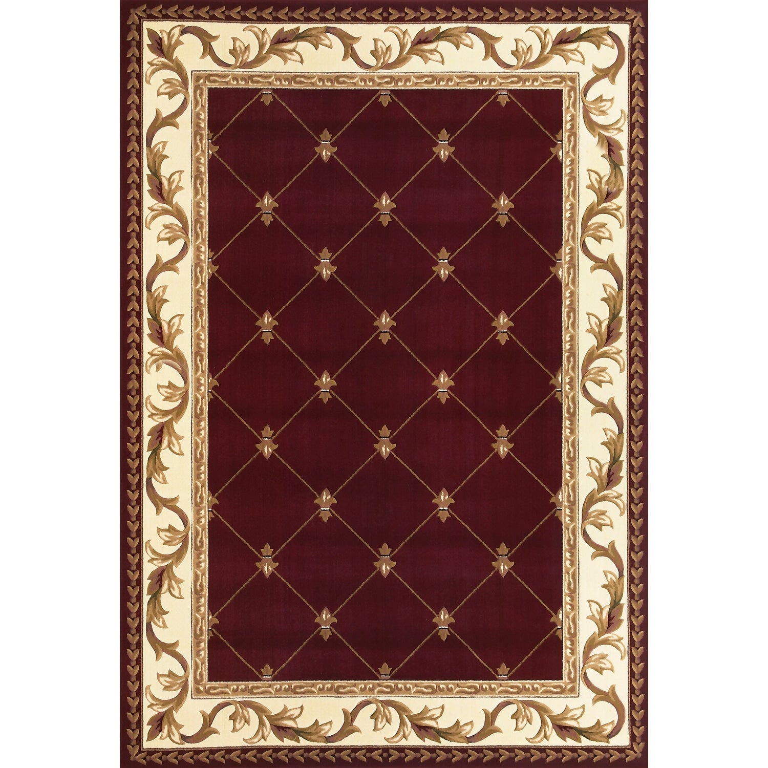 Tapis à treillis à bordure victorienne Domani Classics