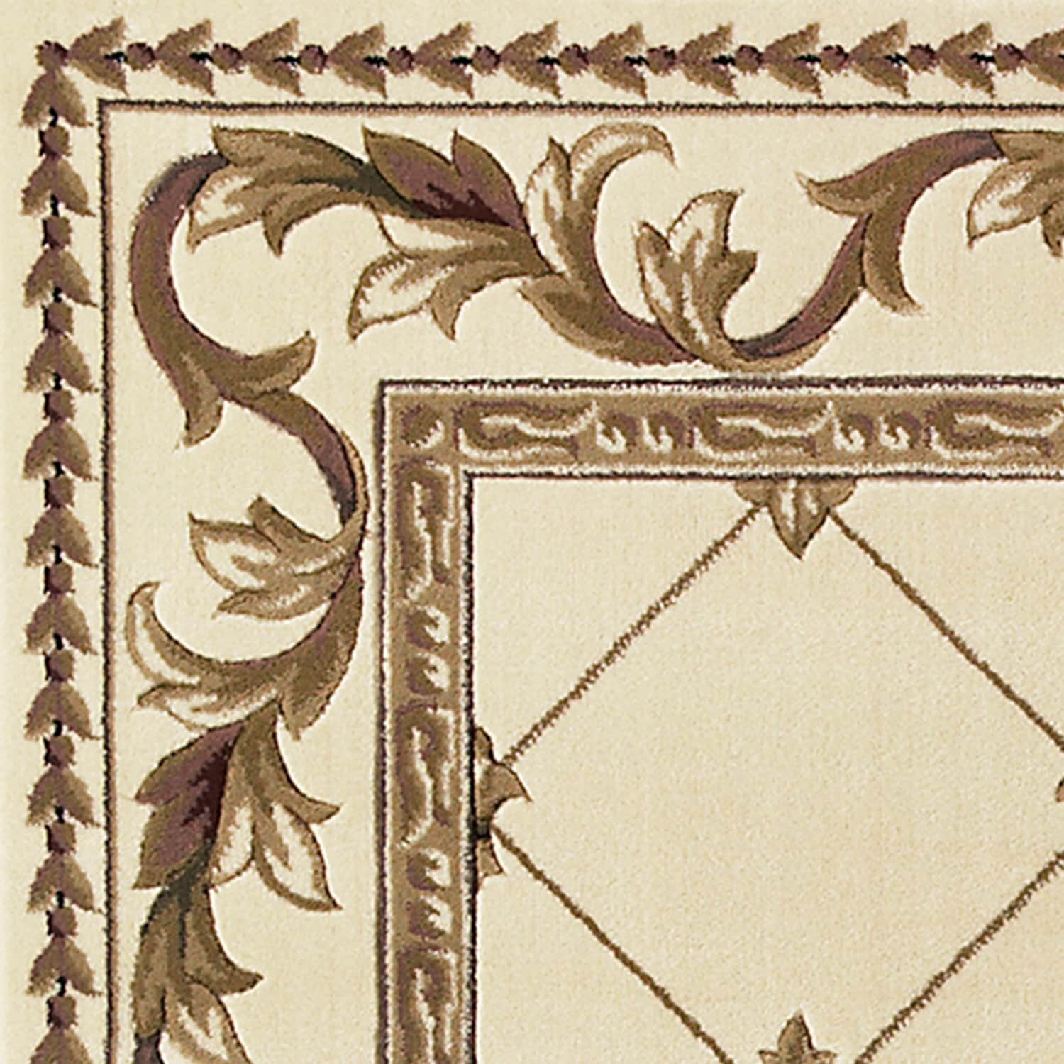 Tapis à treillis à bordure victorienne Domani Classics