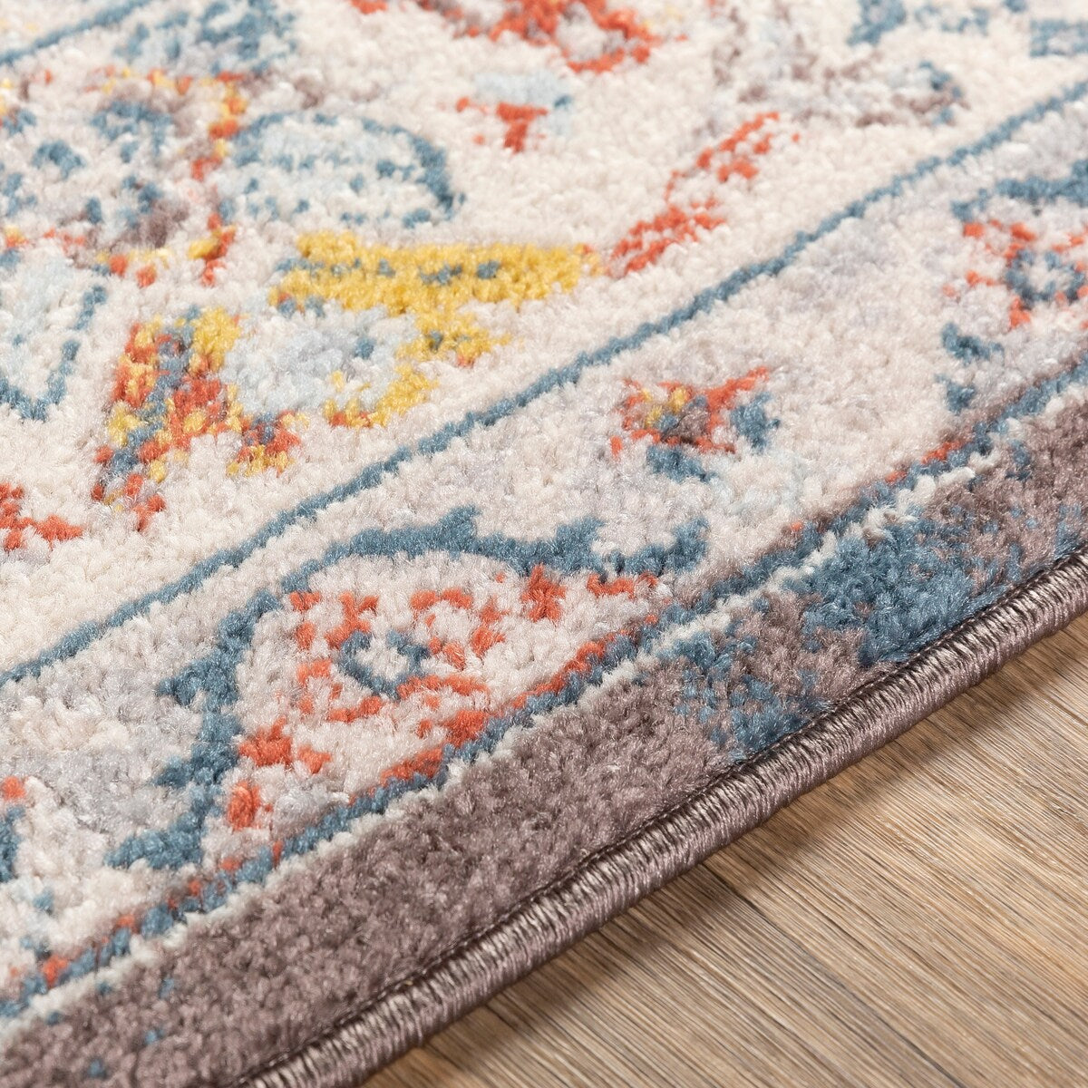 Tapis médaillon persan traditionnel Livabliss Elmas