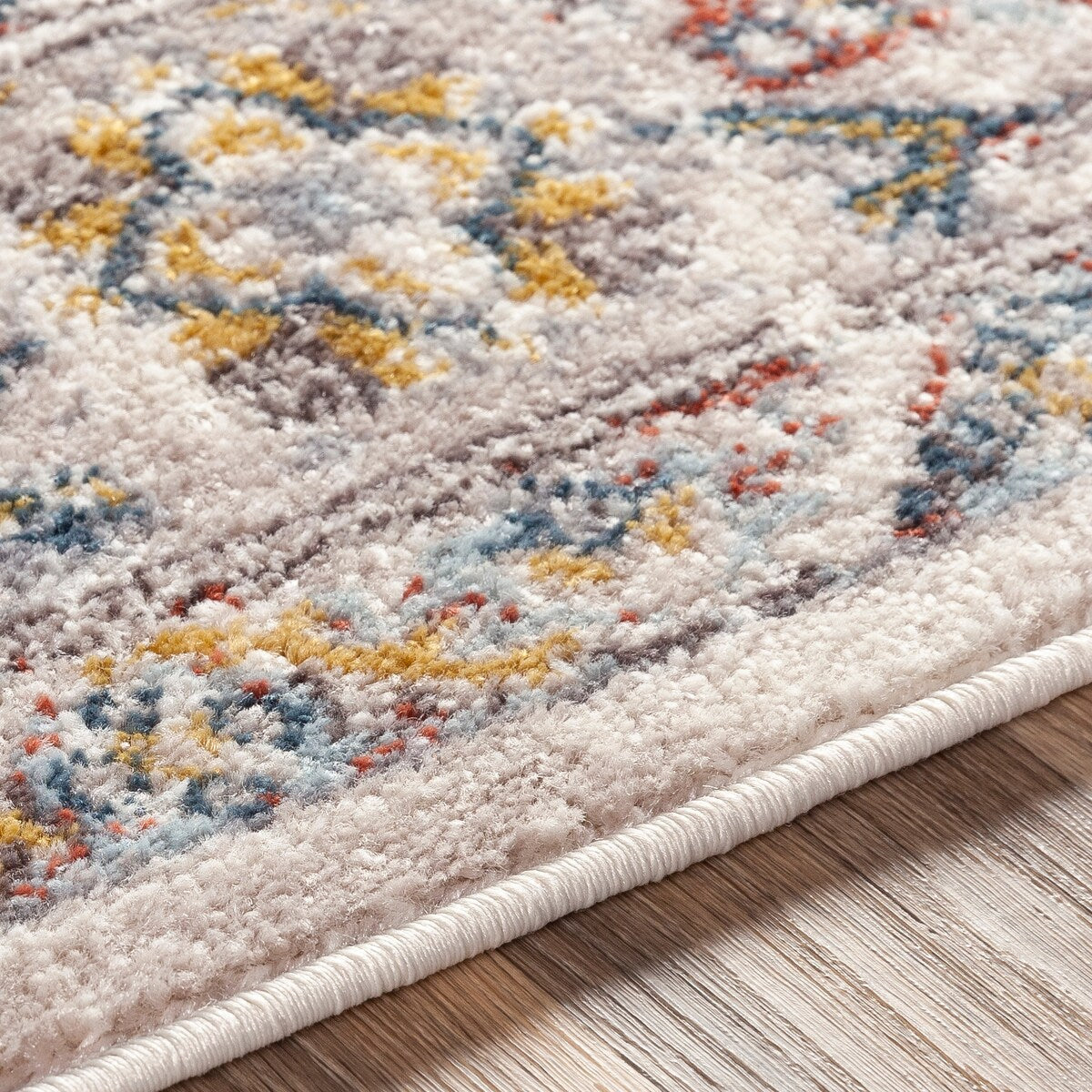 Tapis médaillon persan traditionnel Livabliss Elmas