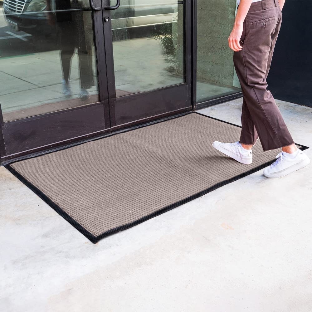 Tapis de porte Envelor pour intérieur et extérieur, profil bas, pour entrée commerciale