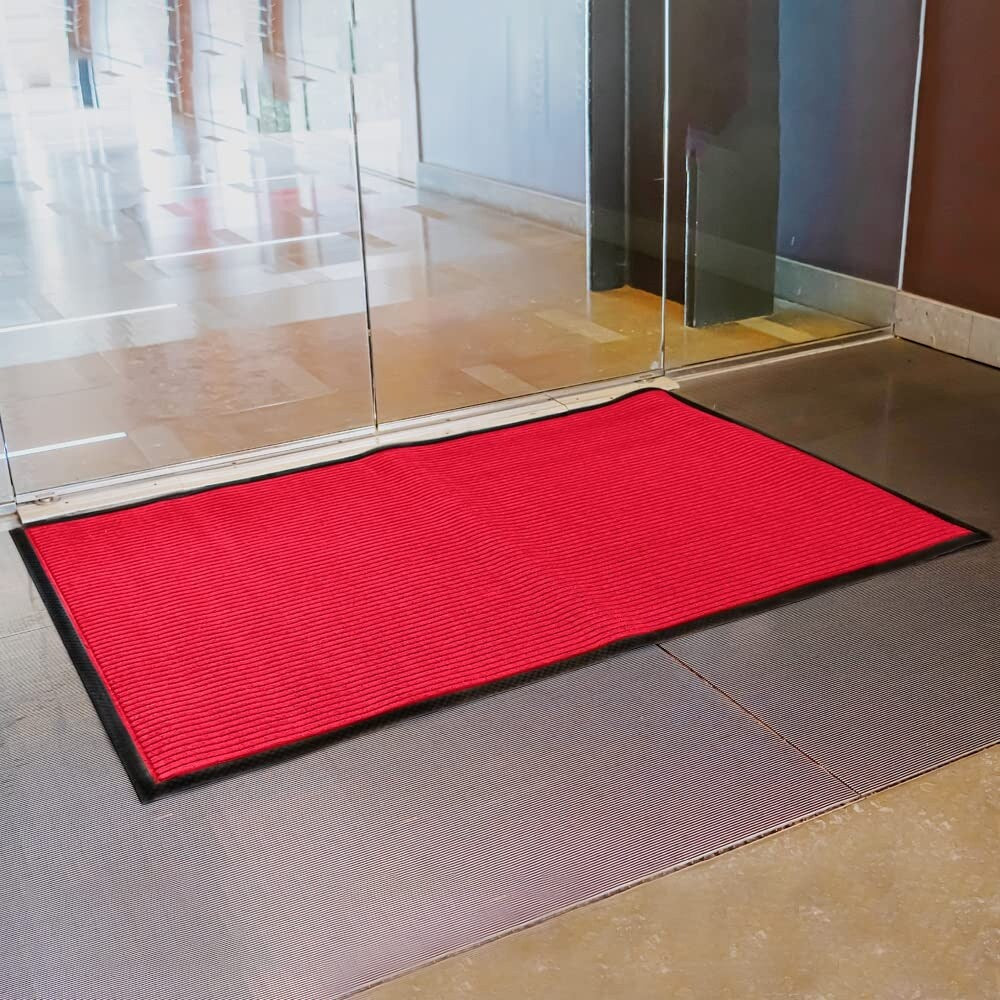 Tapis de porte Envelor pour intérieur et extérieur, profil bas, pour entrée commerciale
