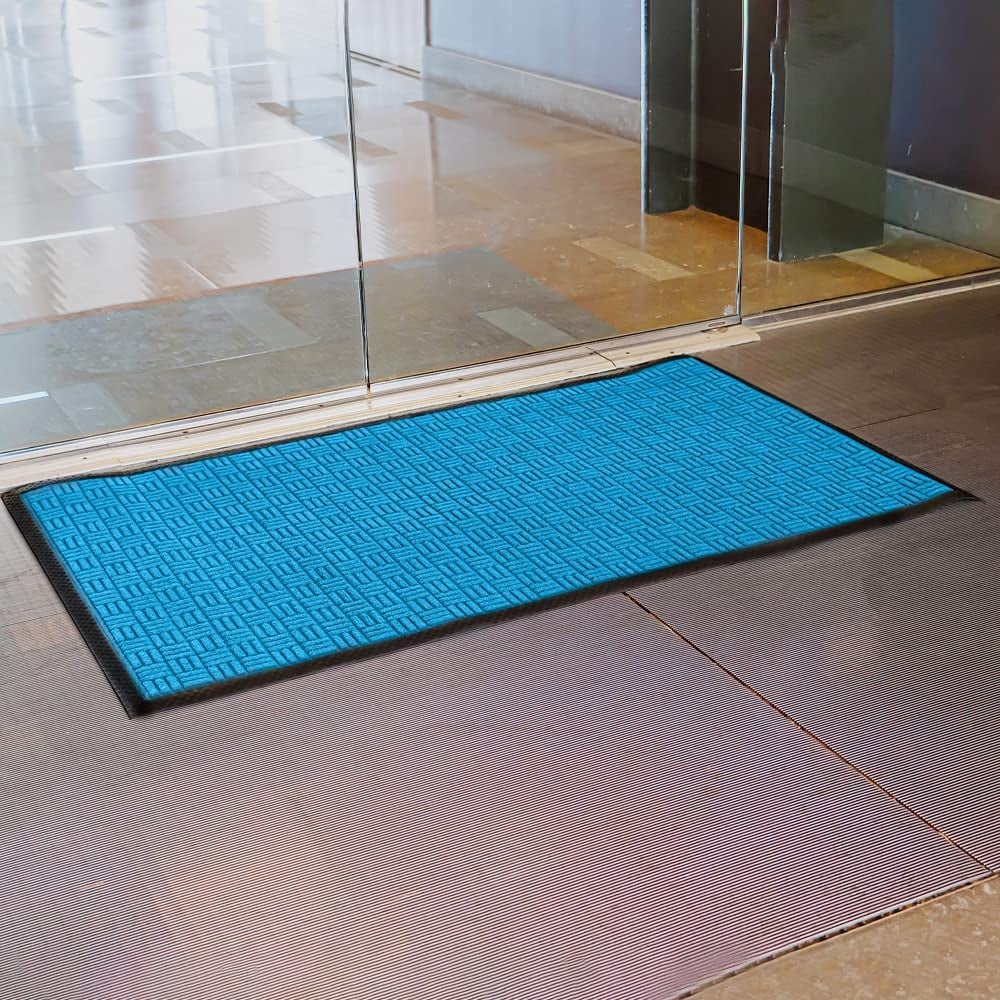 Tapis de porte Envelor pour intérieur et extérieur, profil bas, pour entrée commerciale
