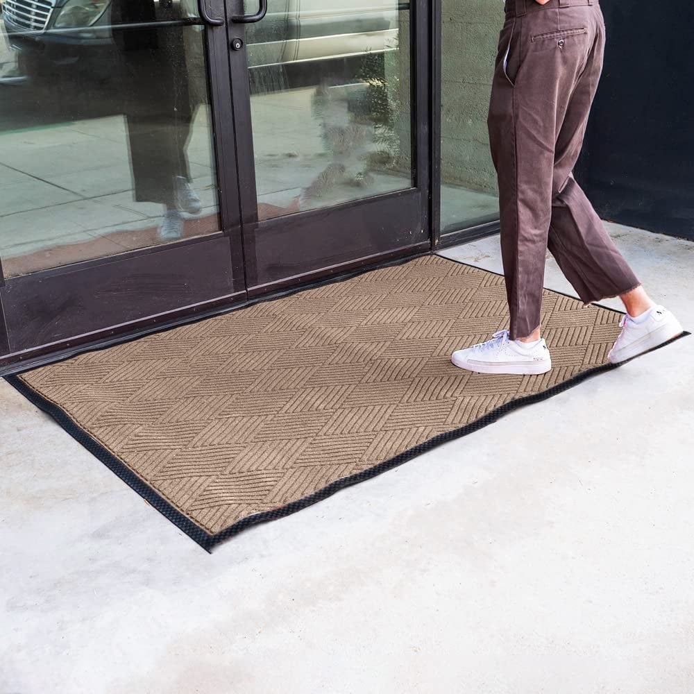 Tapis de porte Envelor pour intérieur et extérieur, profil bas, pour entrée commerciale