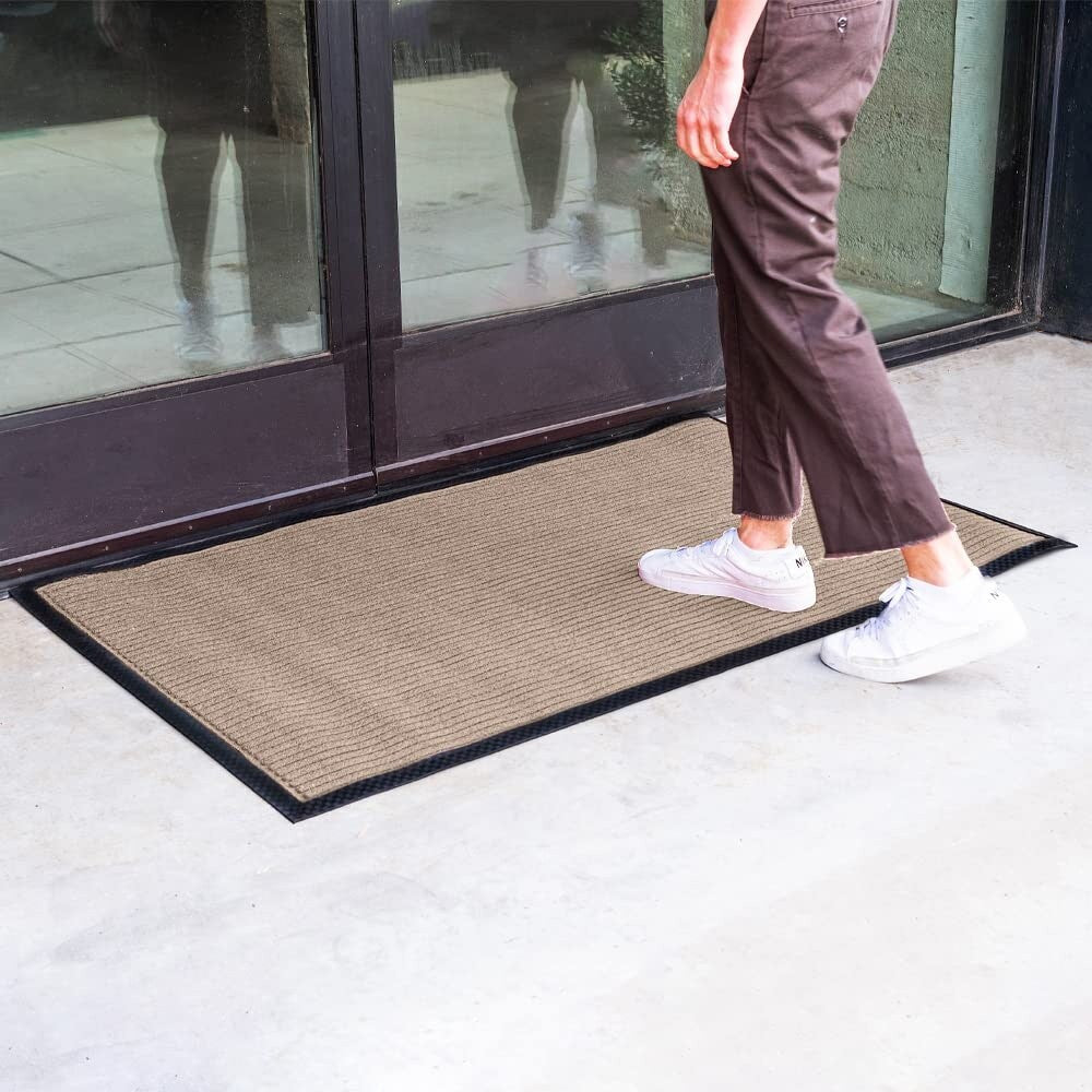 Tapis de porte Envelor pour intérieur et extérieur, profil bas, pour entrée commerciale