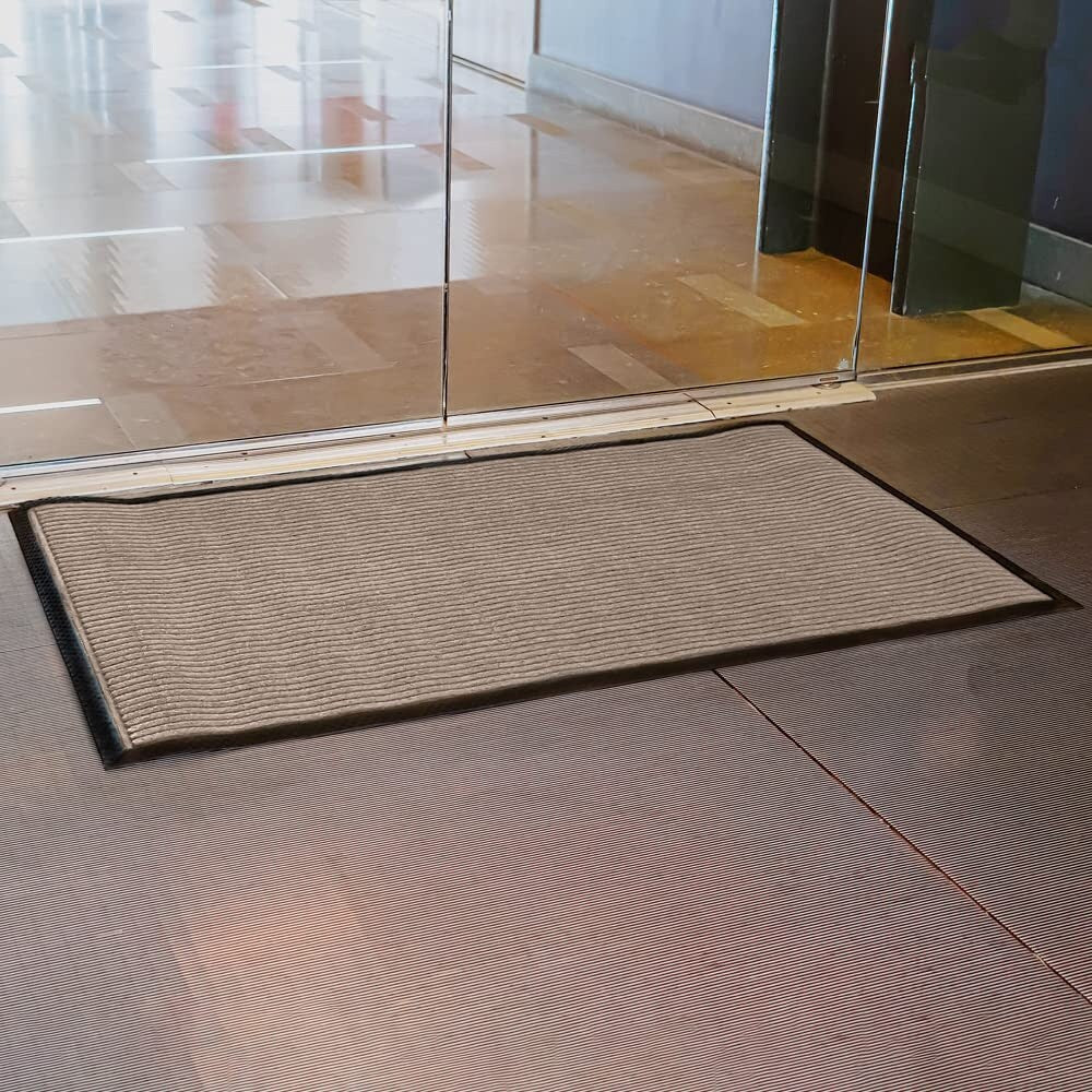 Tapis de porte Envelor pour intérieur et extérieur, profil bas, pour entrée commerciale