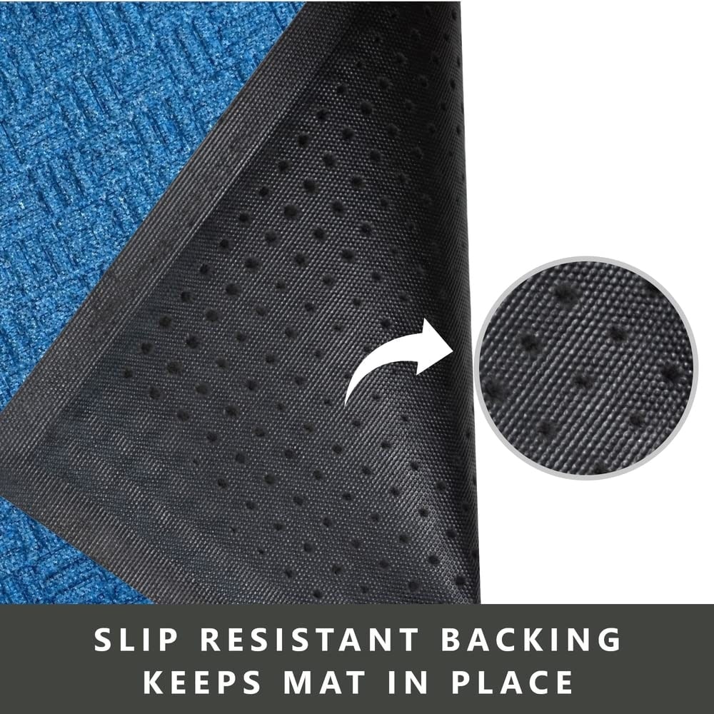 Tapis de porte Envelor pour intérieur et extérieur, profil bas, pour entrée commerciale