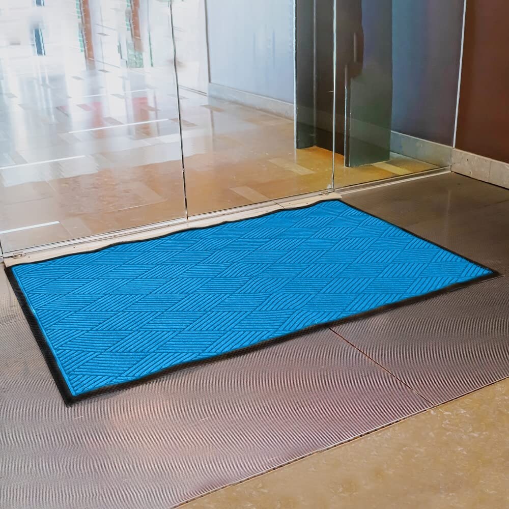 Tapis de porte Envelor pour intérieur et extérieur, profil bas, pour entrée commerciale