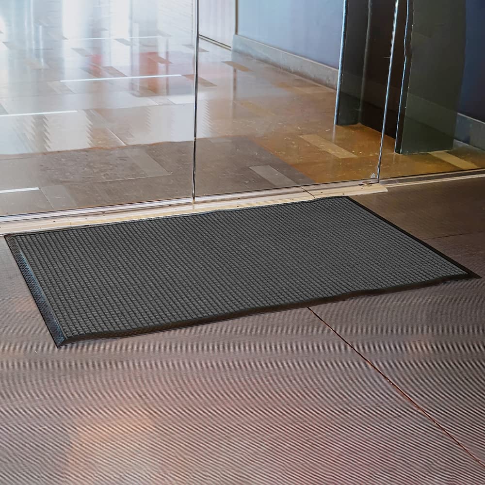 Tapis de porte Envelor pour intérieur et extérieur, profil bas, pour entrée commerciale