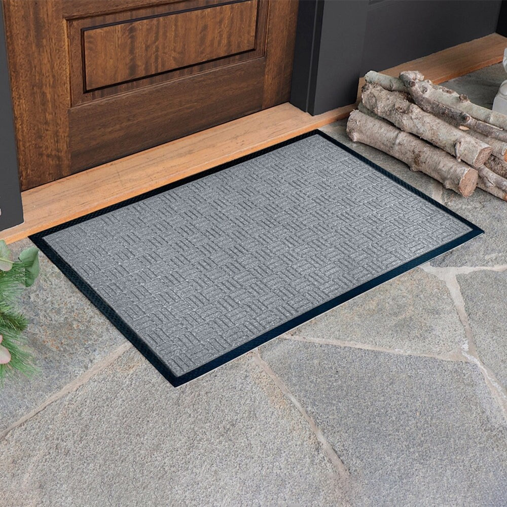 Tapis de porte Envelor pour intérieur et extérieur, profil bas, pour entrée commerciale