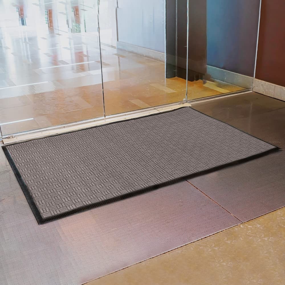 Tapis de porte Envelor pour intérieur et extérieur, profil bas, pour entrée commerciale