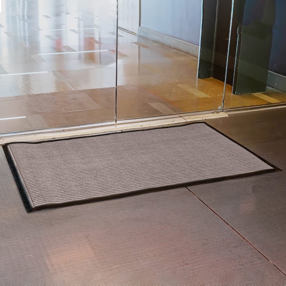 Tapis de porte Envelor pour intérieur et extérieur, profil bas, pour entrée commerciale