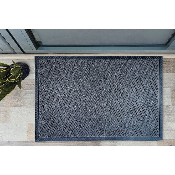 Tapis de porte Envelor pour intérieur et extérieur, profil bas, pour entrée commerciale