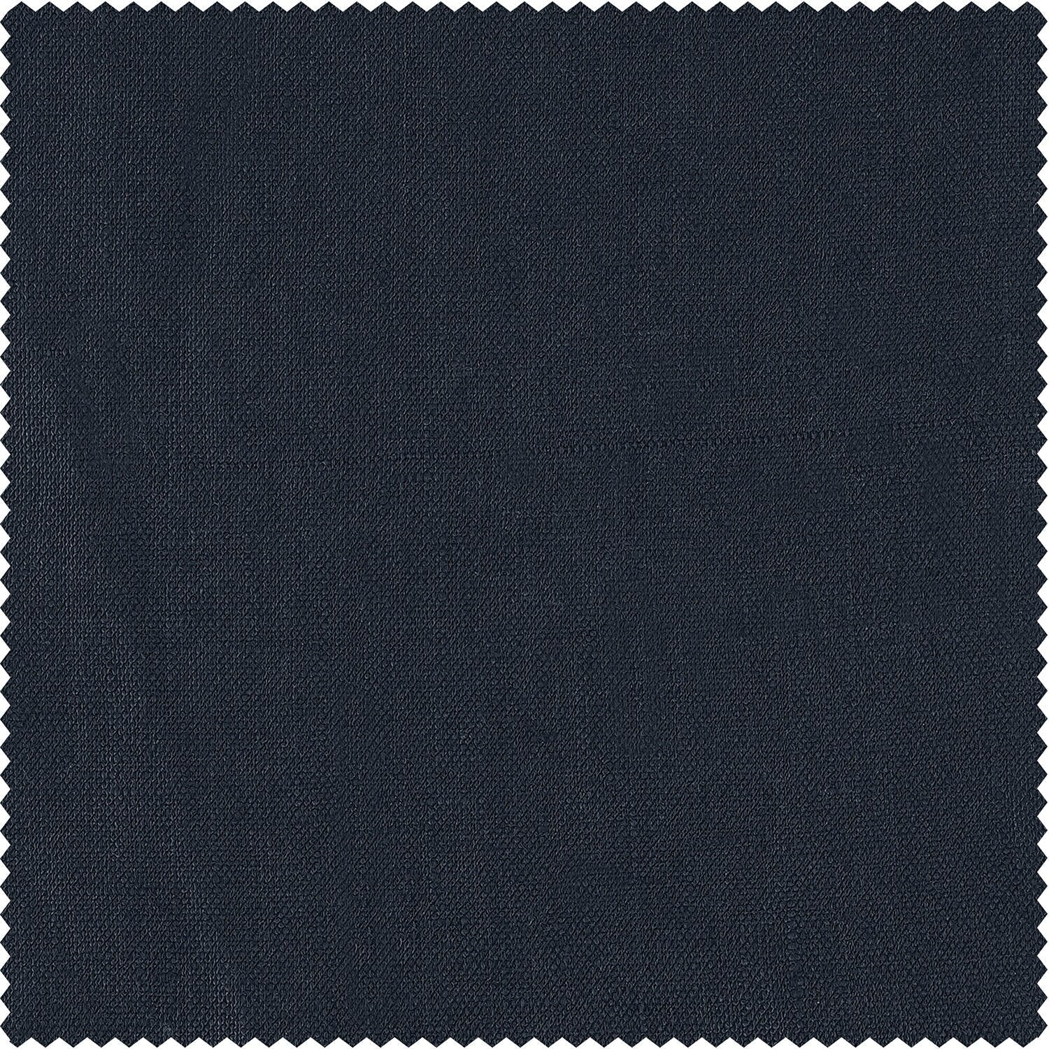 Rideaux occultants en lin français de tissus exclusifs - Rideaux élégants et luxueux (1 panneau)