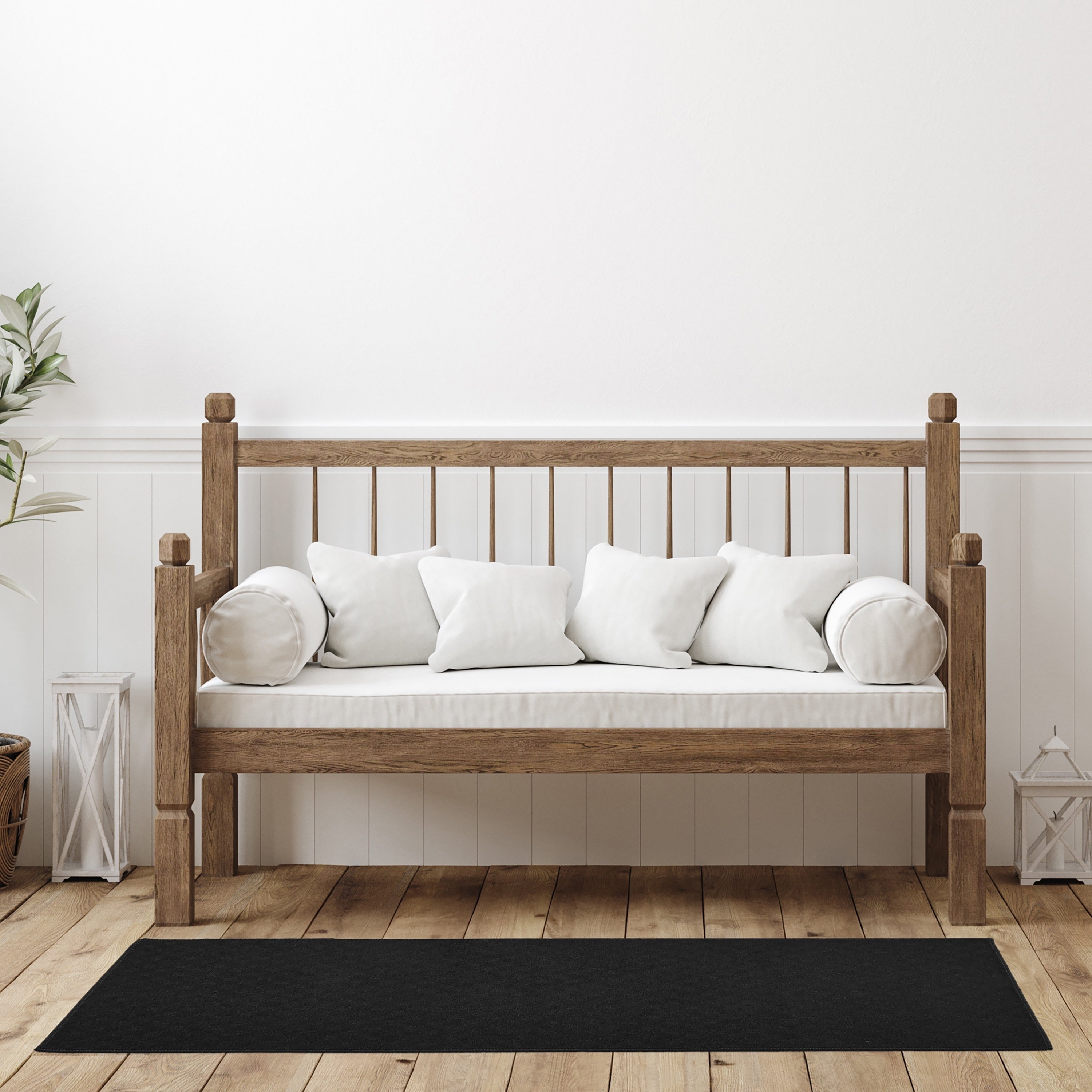 Tapis d'intérieur uni Garland Rug Medallion