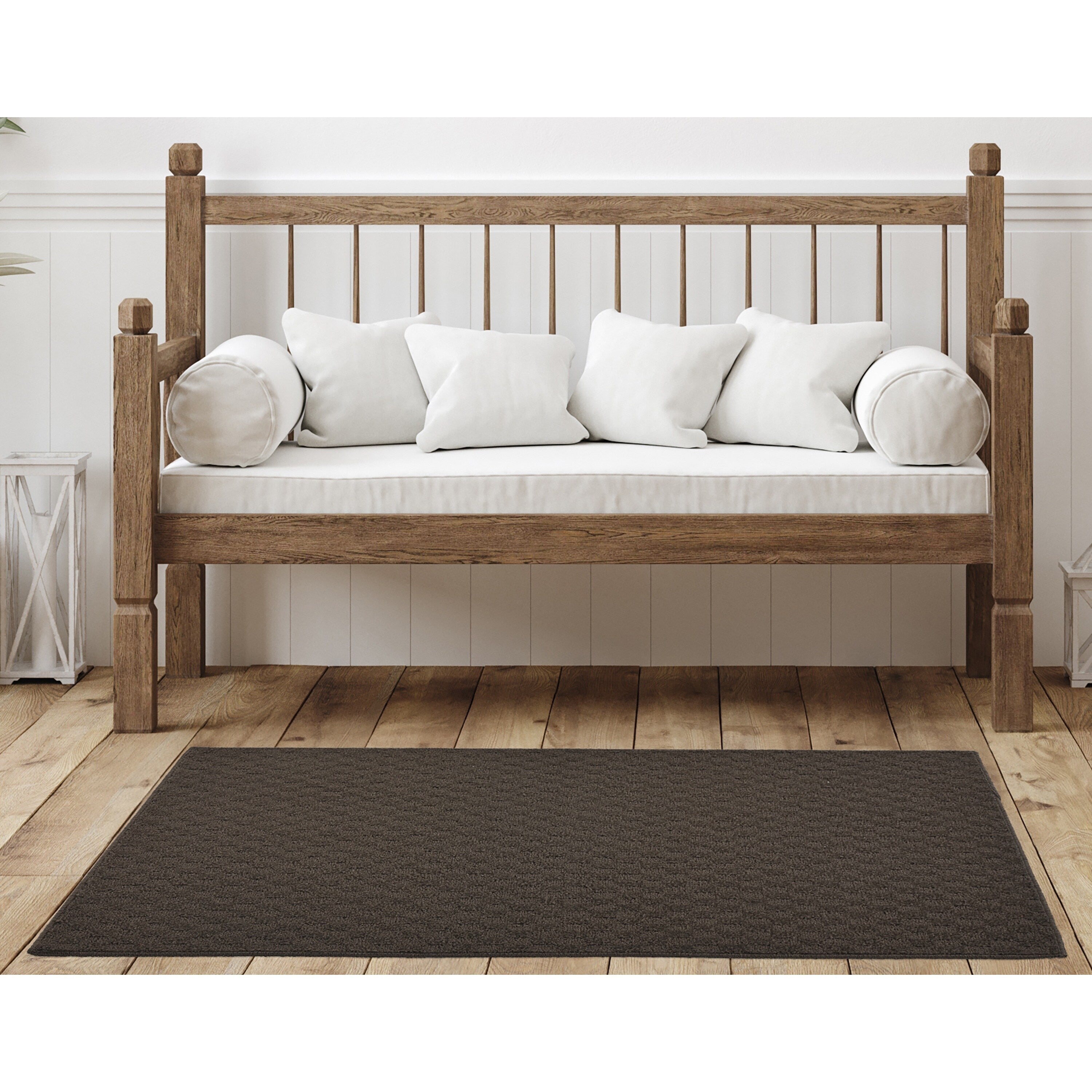 Tapis d'intérieur uni Garland Rug Medallion