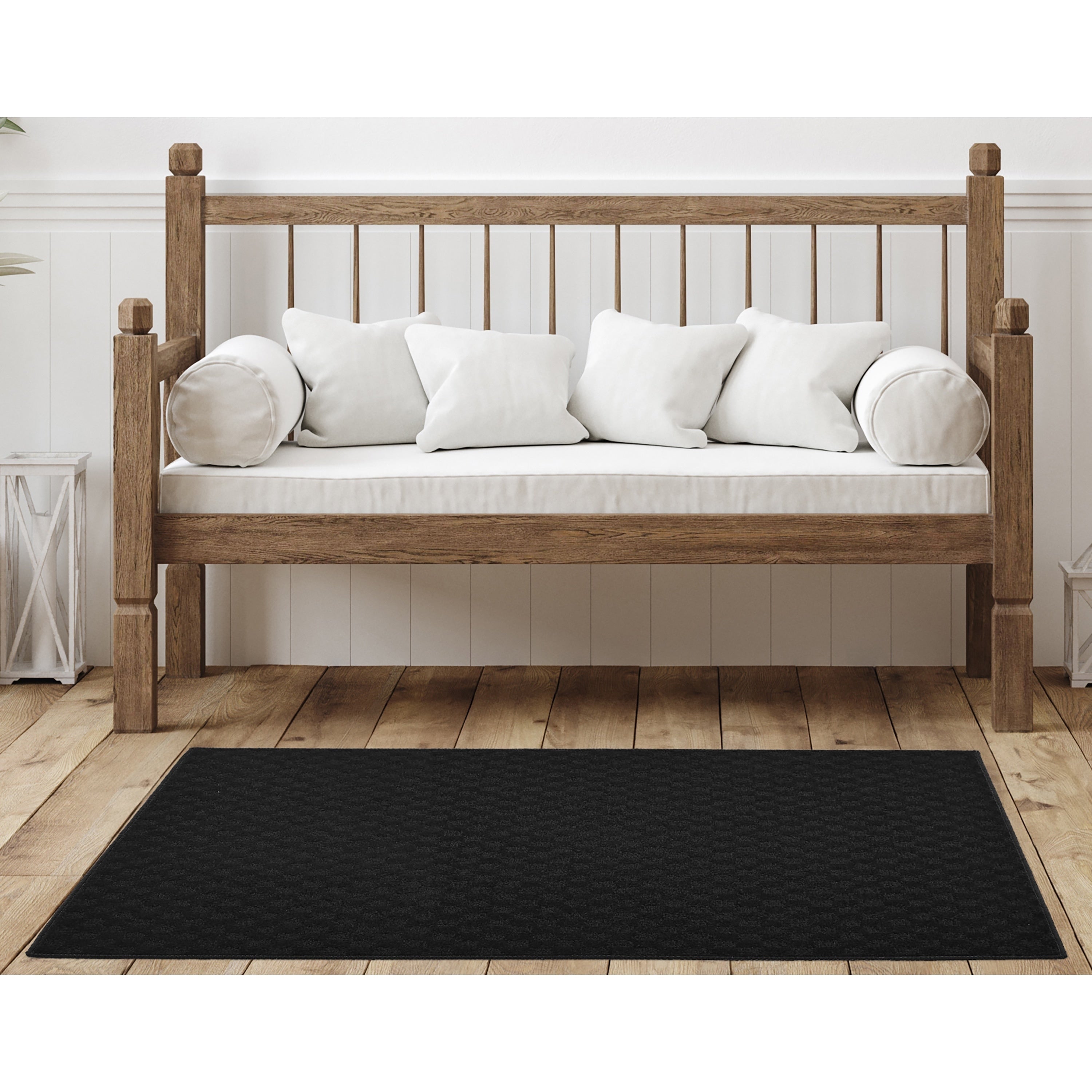 Tapis d'intérieur uni Garland Rug Medallion