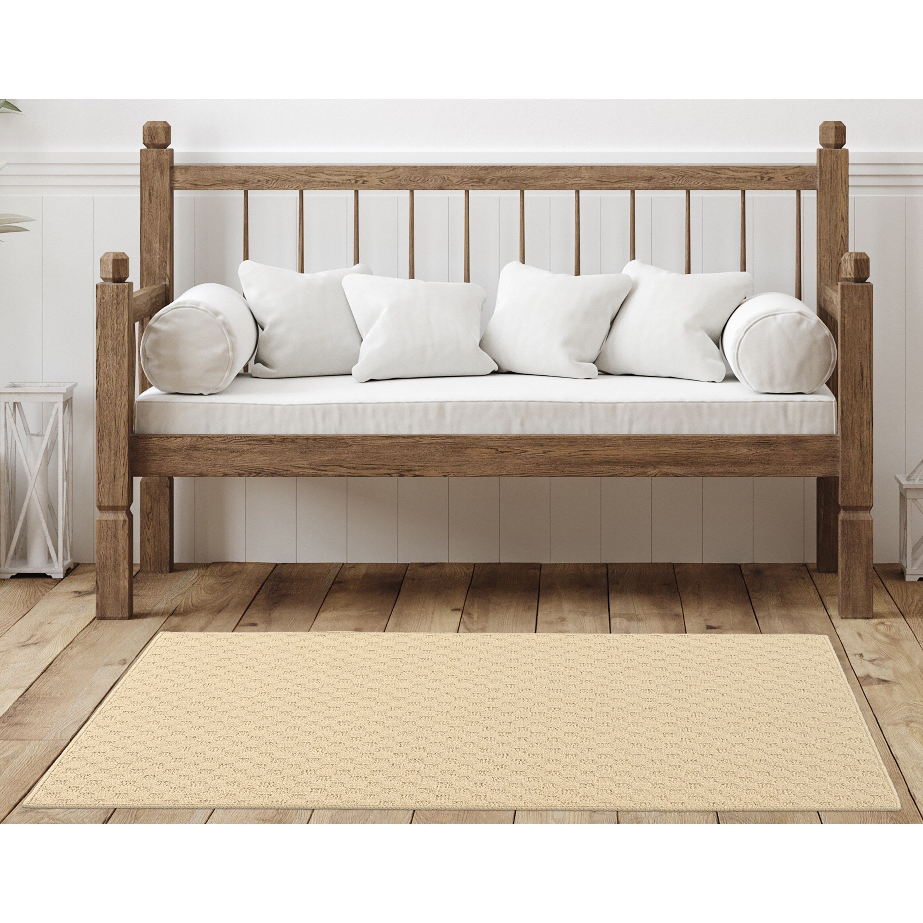 Tapis d'intérieur uni Garland Rug Medallion