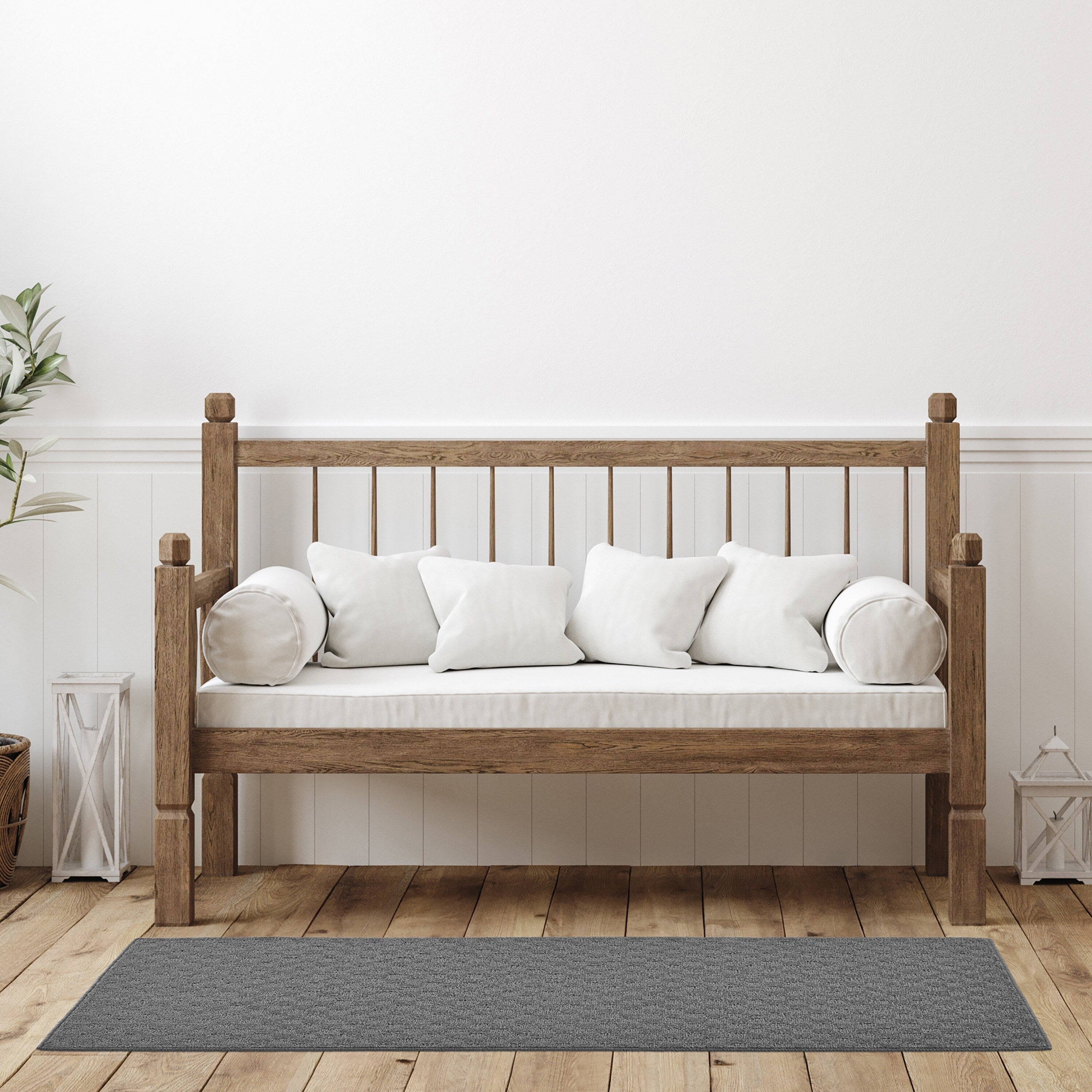 Tapis d'intérieur uni Garland Rug Medallion