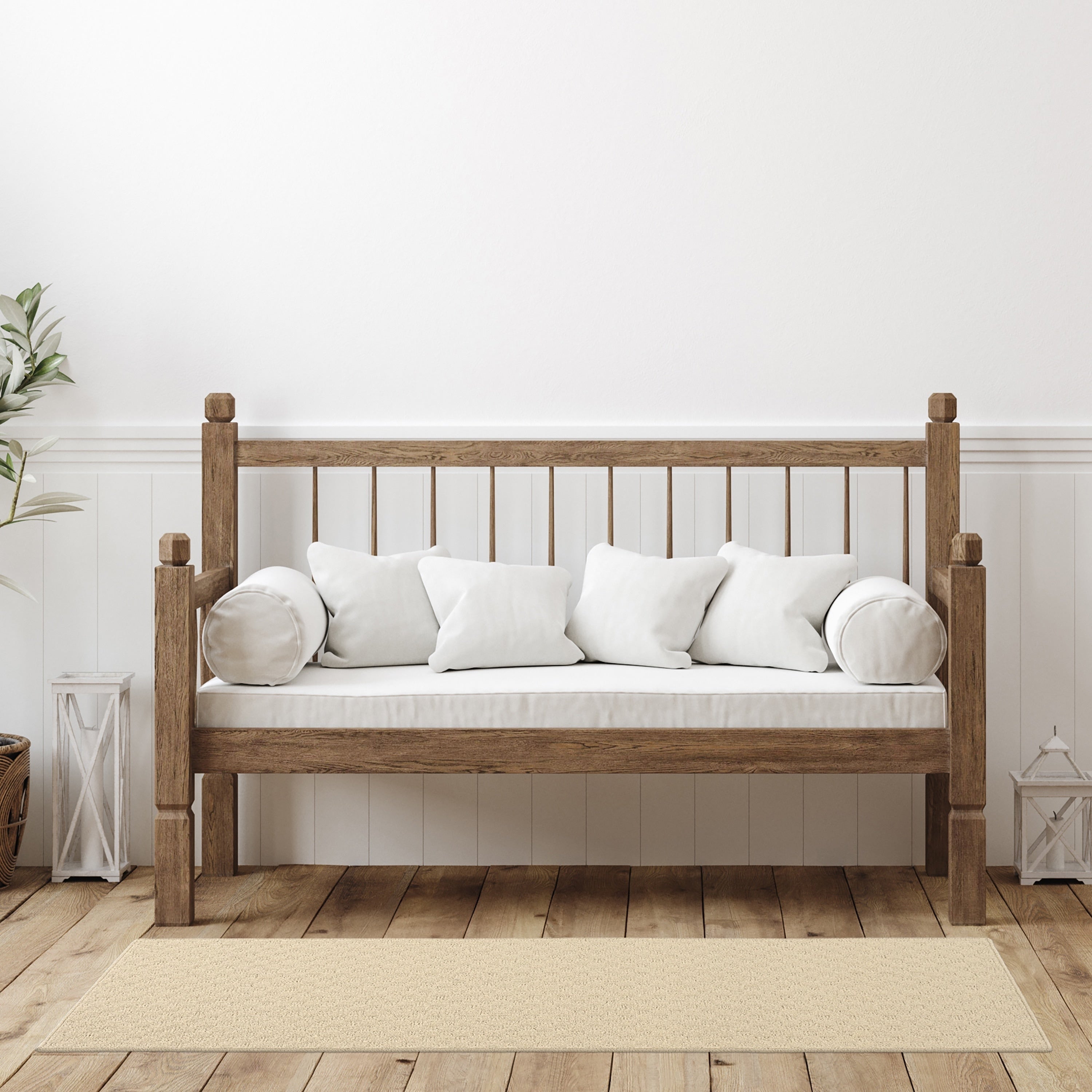 Tapis d'intérieur uni Garland Rug Medallion