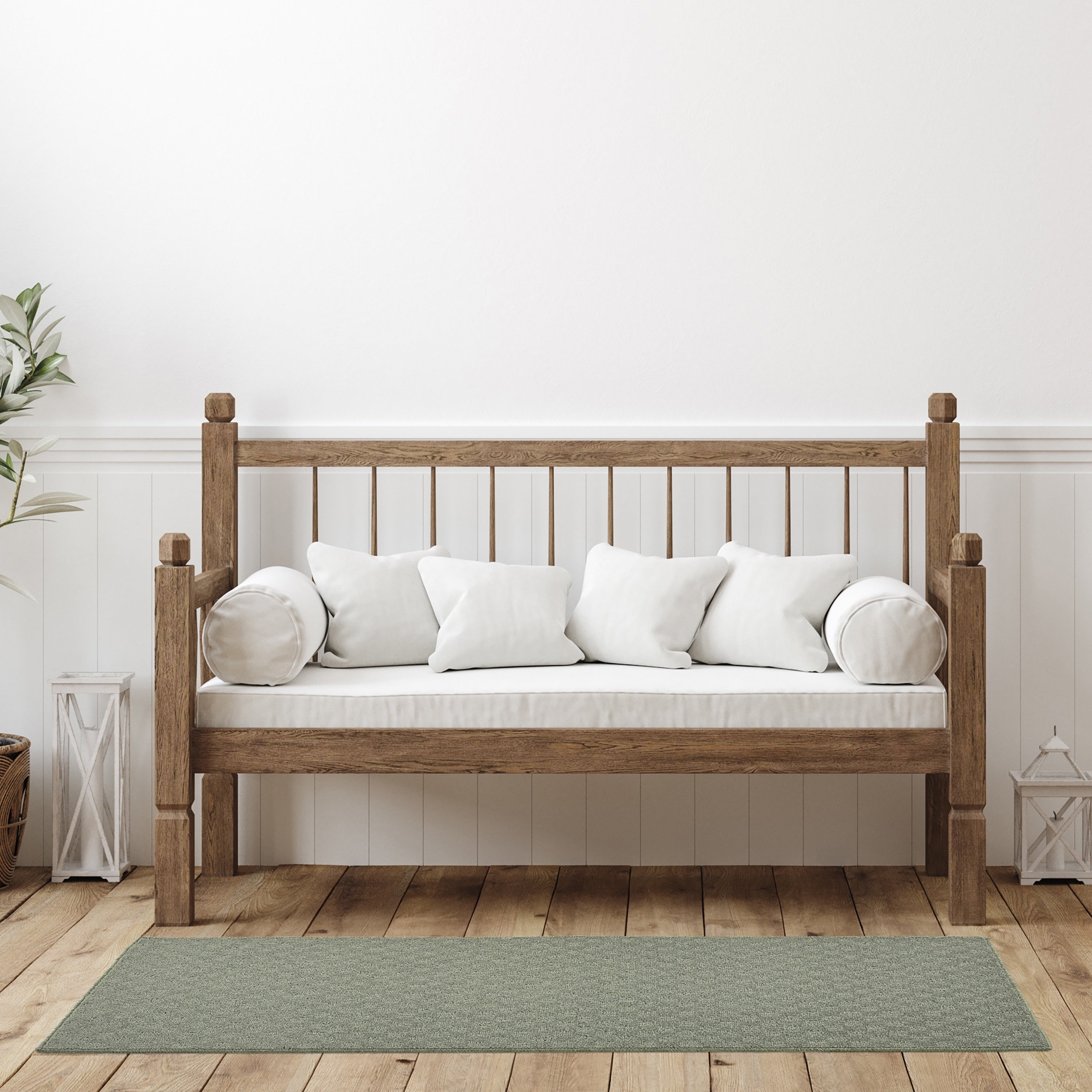 Tapis d'intérieur uni Garland Rug Medallion