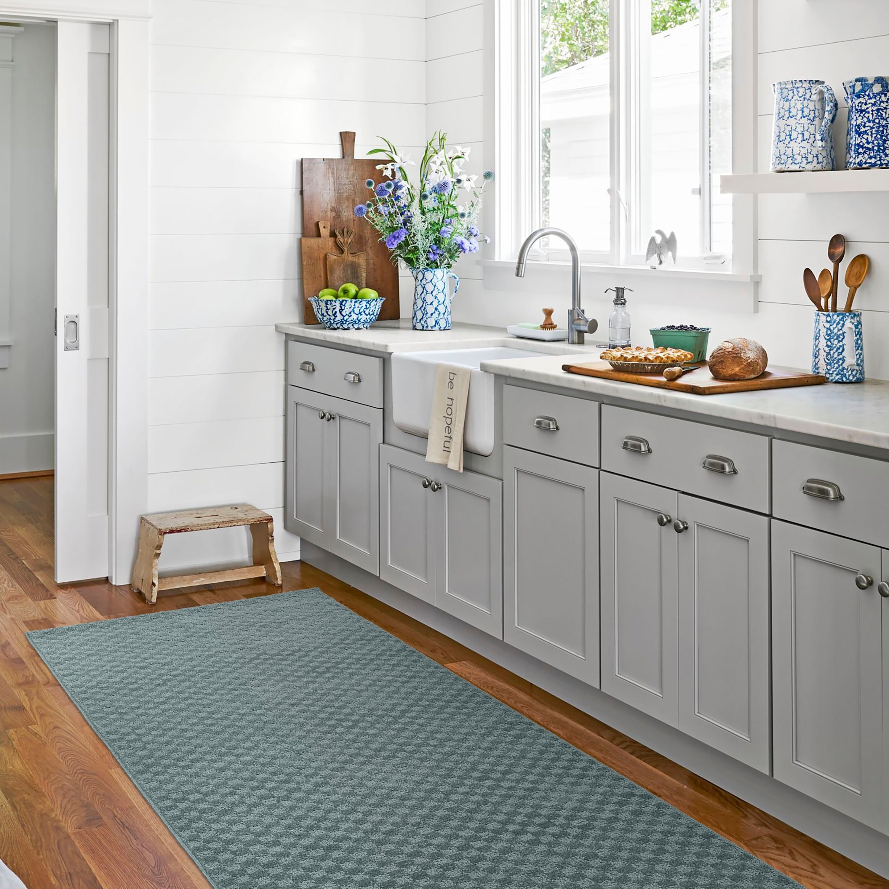 Tapis d'intérieur uni Garland Rug Medallion