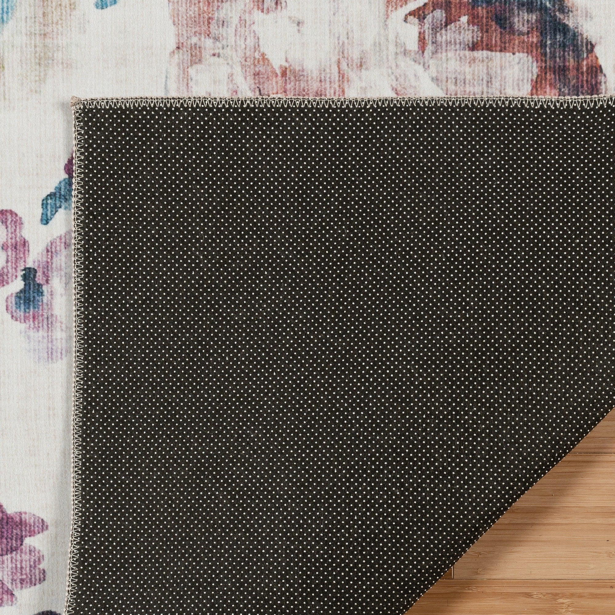 Tapis antidérapant lavable en polyester à poils plats imprimé numériquement par Gertmenian Crystal Print