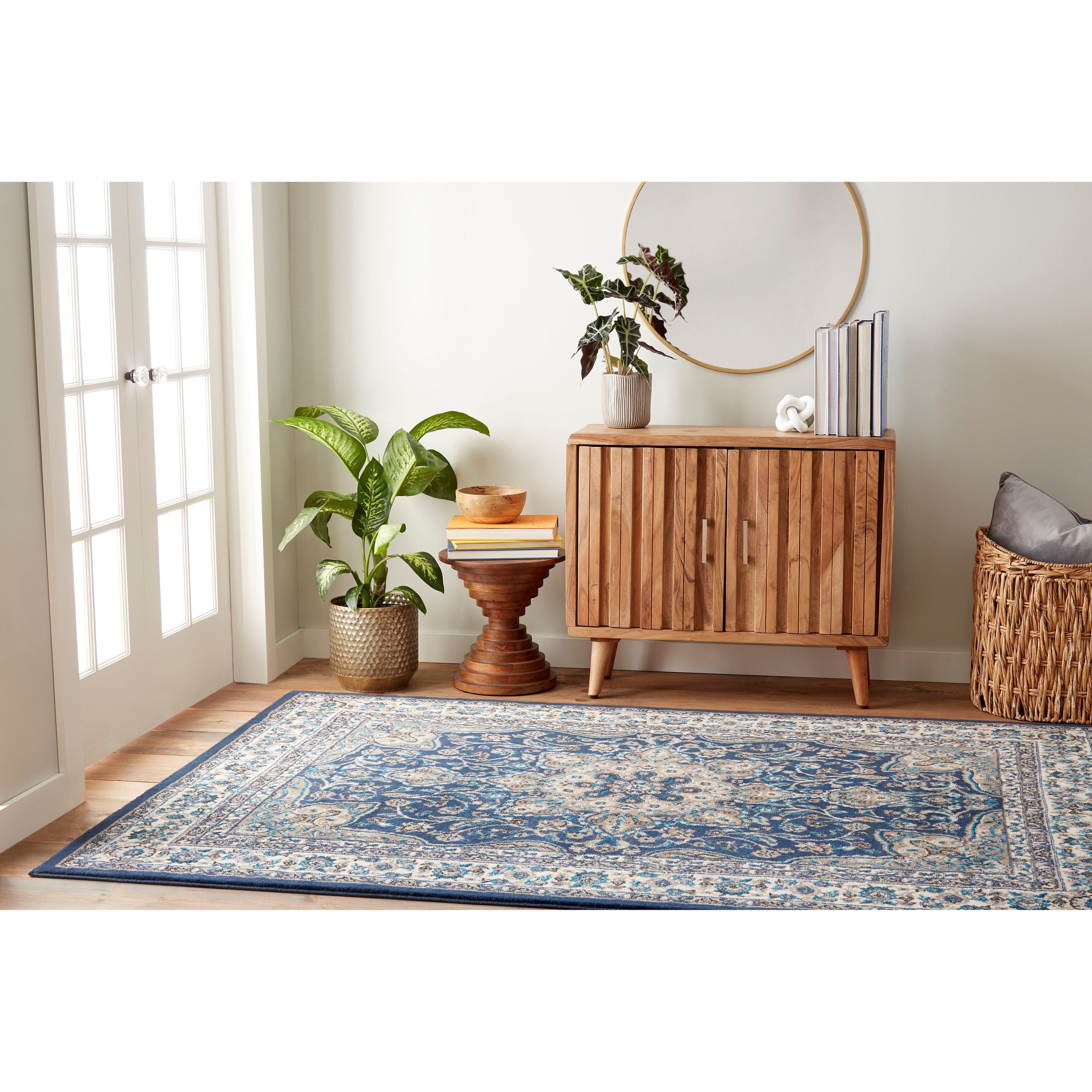 Tapis médaillon traditionnel HOME DYNAMIX Tremont Magnolia