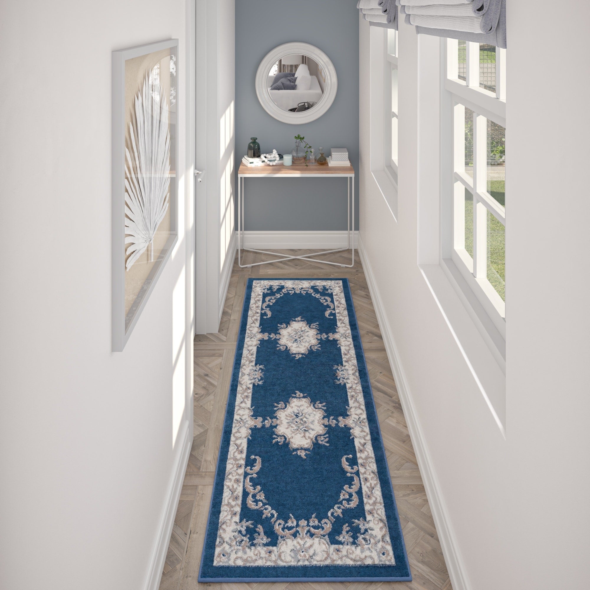 Tapis d'intérieur traditionnel oriental Hamilton