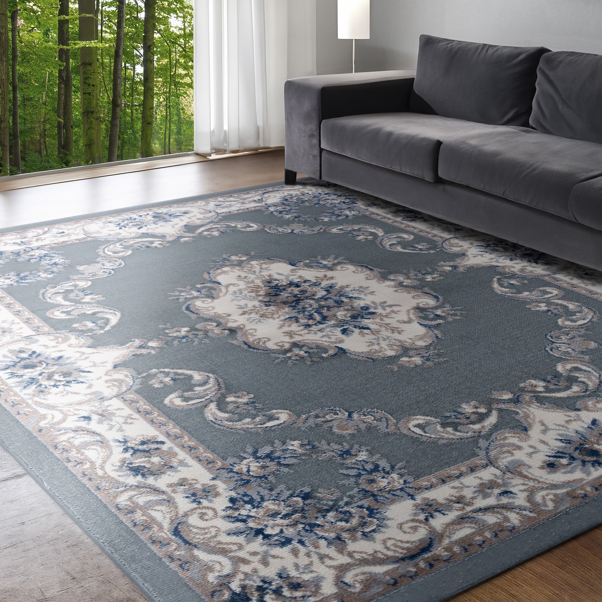 Tapis d'intérieur traditionnel oriental Hamilton