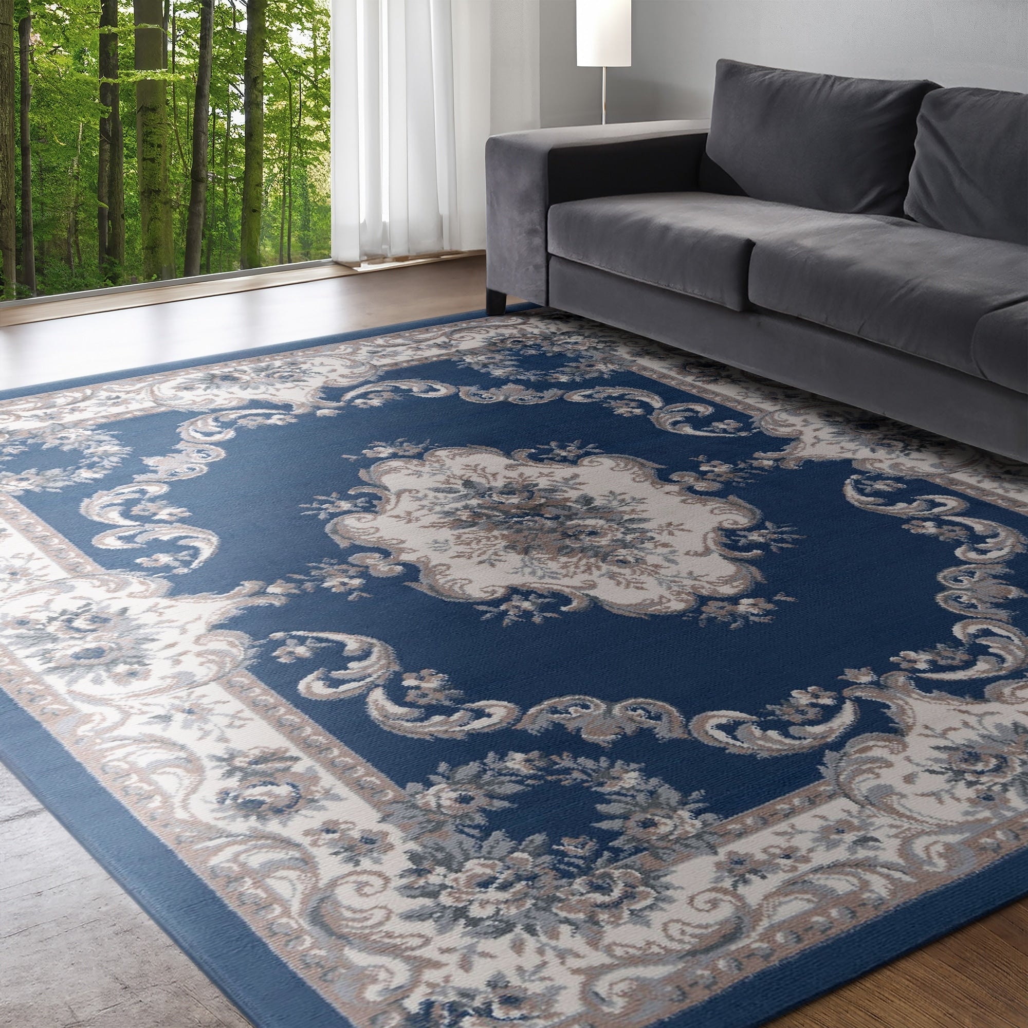 Tapis d'intérieur traditionnel oriental Hamilton