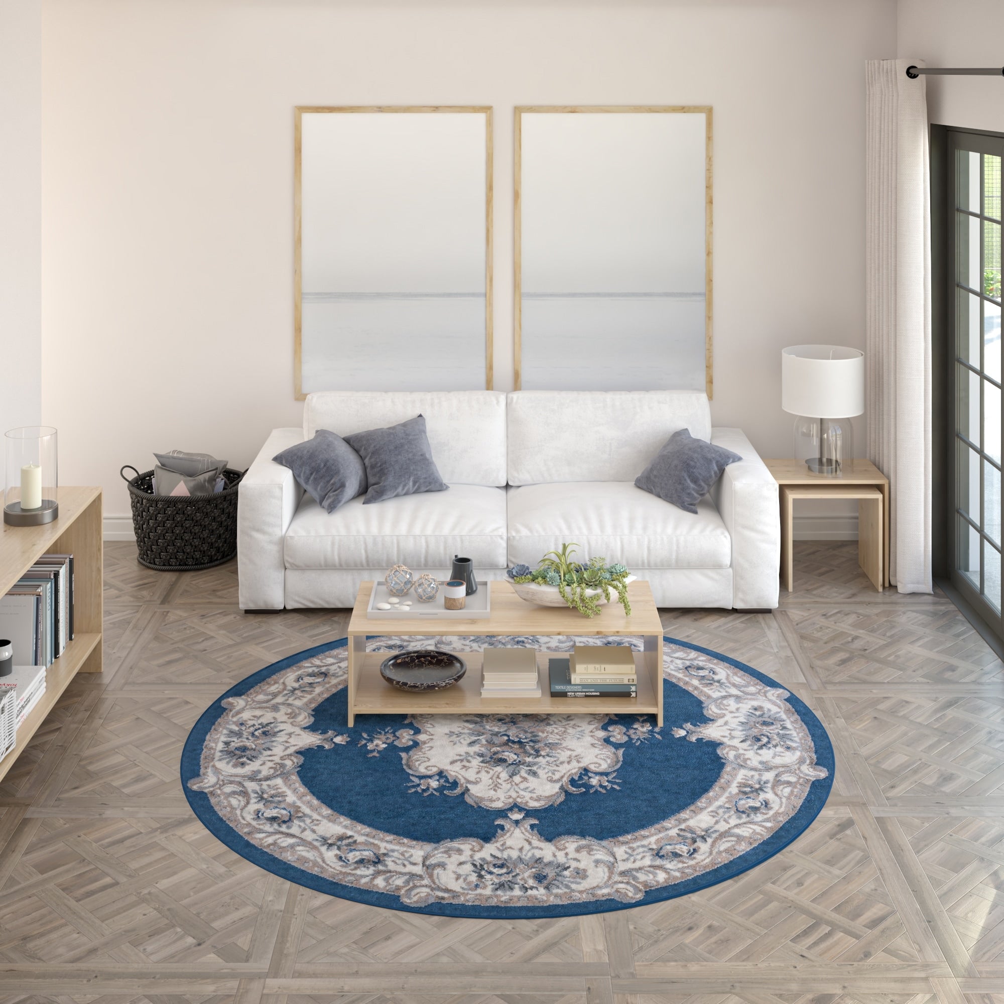 Tapis d'intérieur traditionnel oriental Hamilton