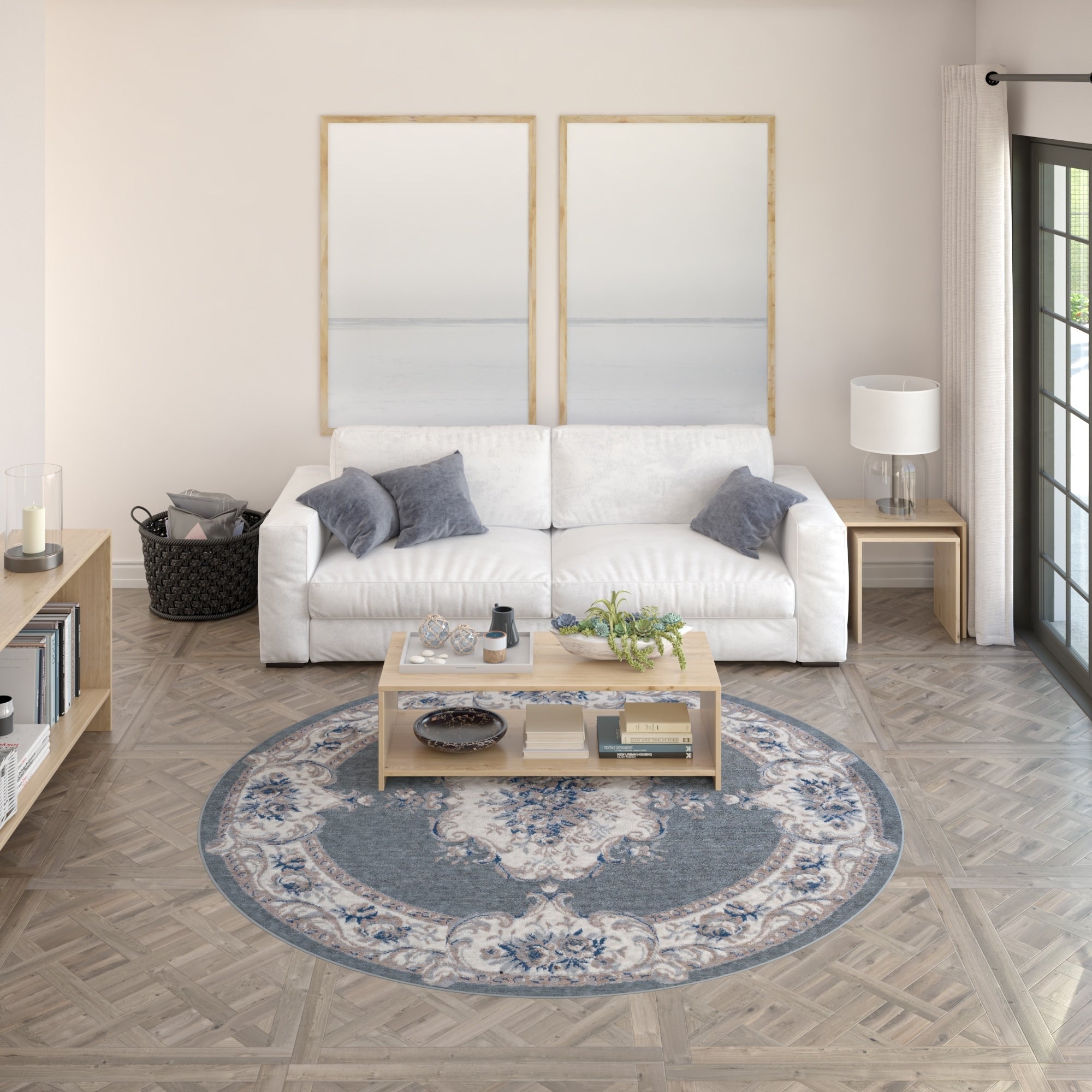 Tapis d'intérieur traditionnel oriental Hamilton