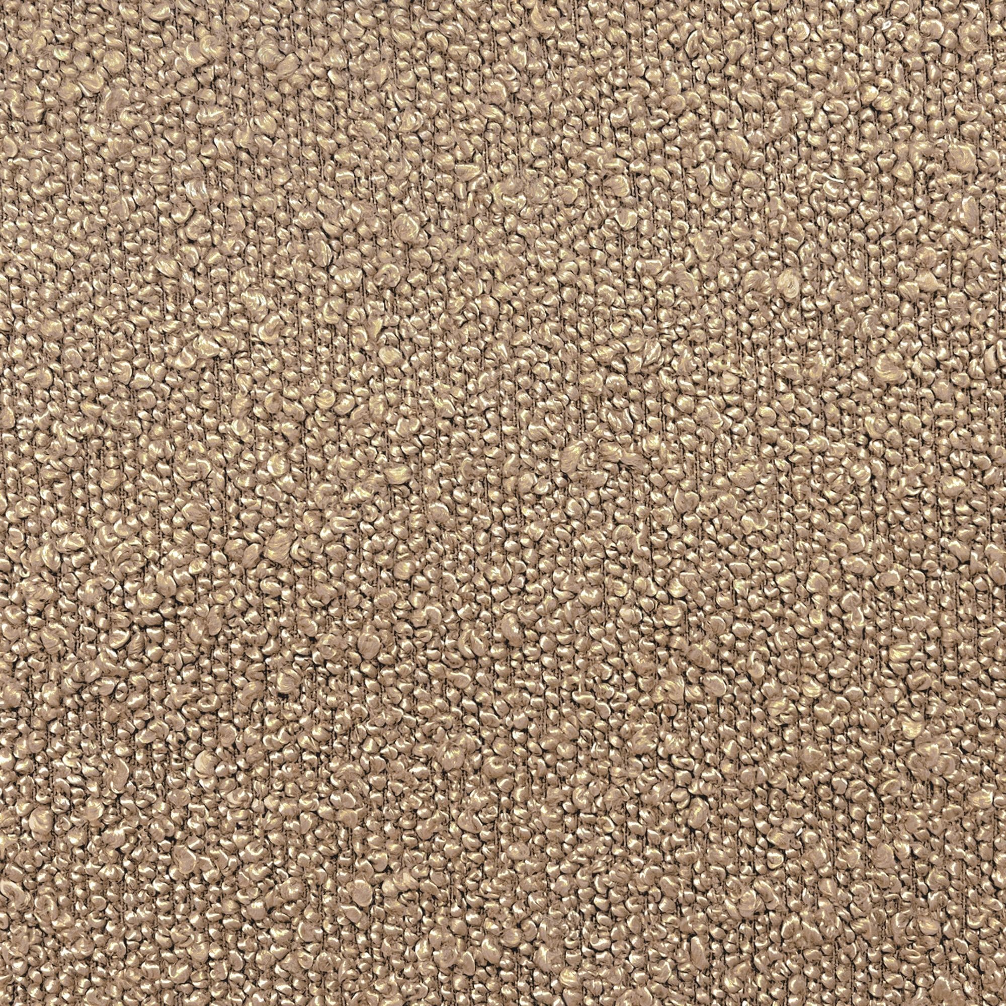 Banc de rangement moderne en sherpa avec pieds en bois HomePop