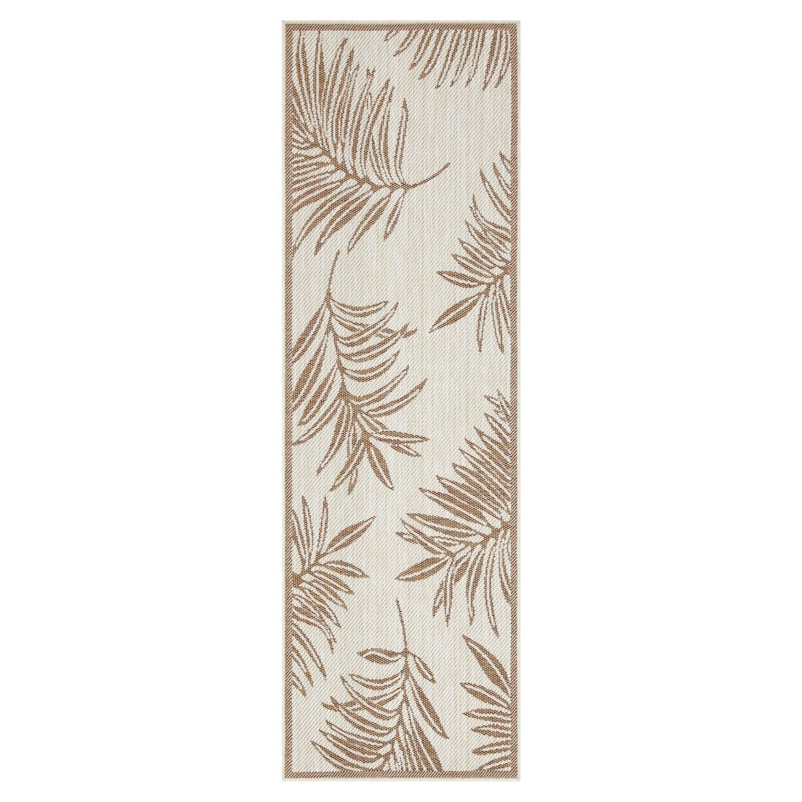 Tapis/Paillasson d'intérieur/extérieur - Lavable en machine, résistant aux intempéries et aux UV - Imperméable - Liana