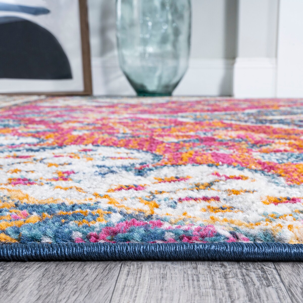 Tapis médaillon vintage bohème FLAIR de JONATHAN Y Inigo