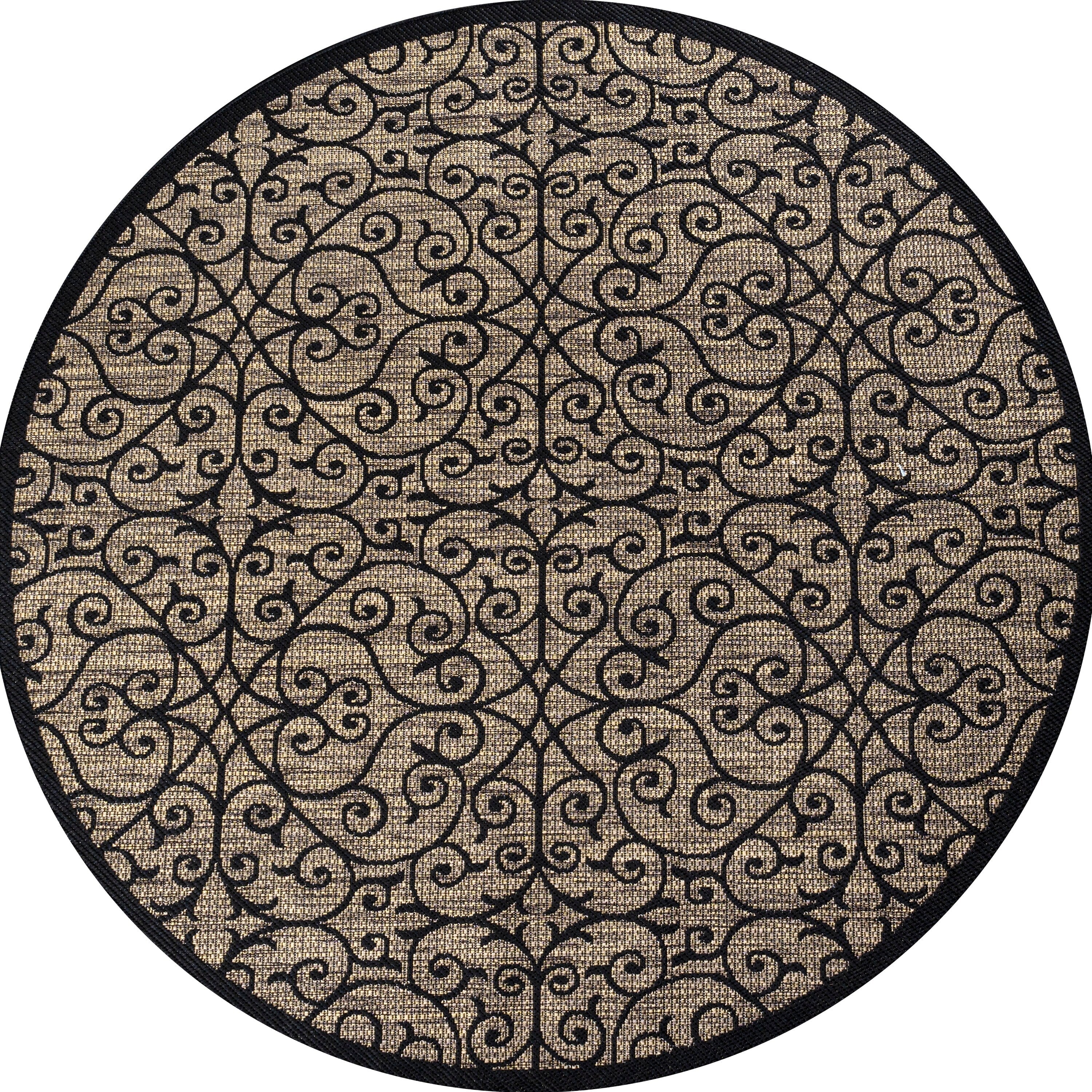 Tapis d'intérieur/extérieur texturé JONATHAN Y Ourika