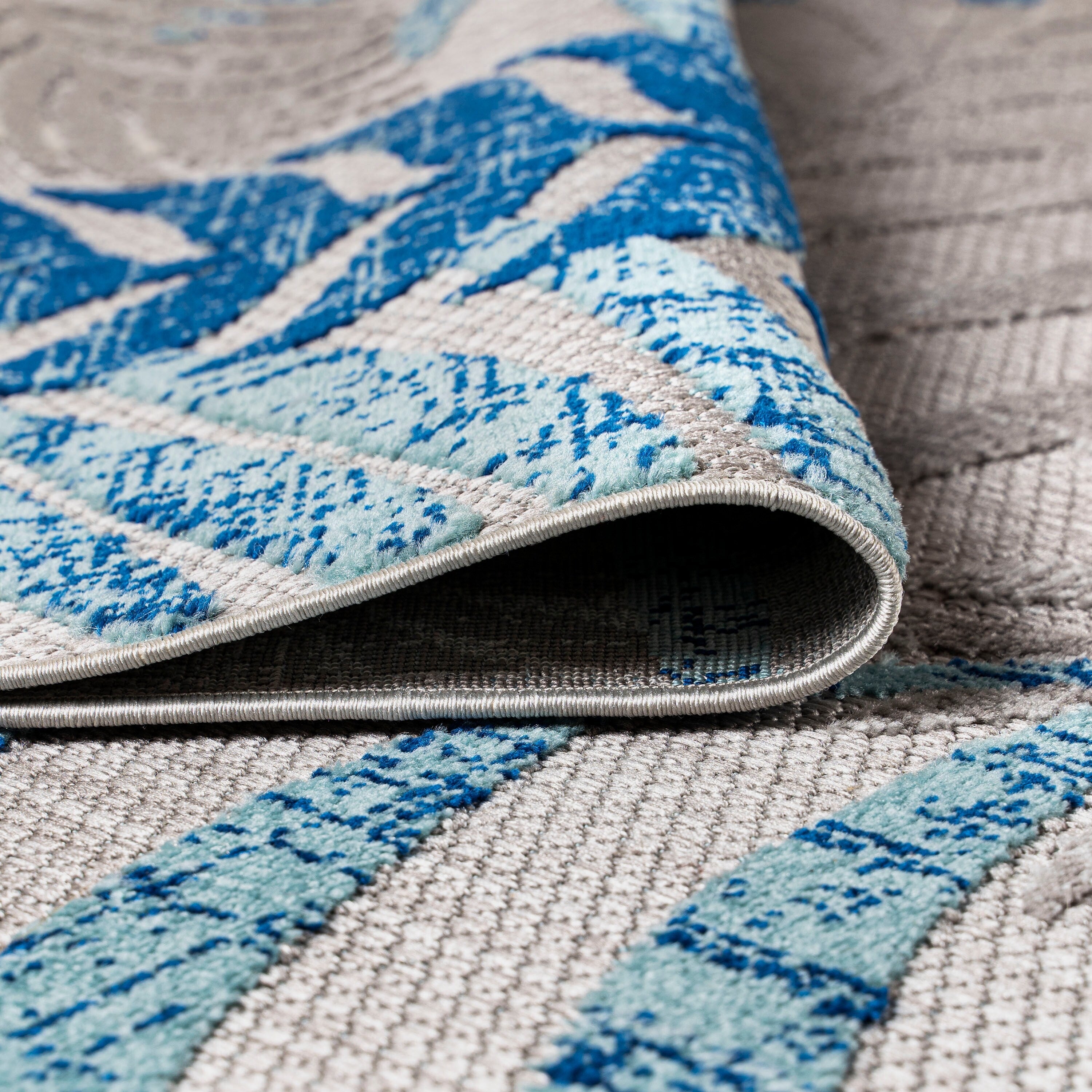 Tapis d'intérieur/extérieur à feuilles de palmier JONATHAN Y Aydin