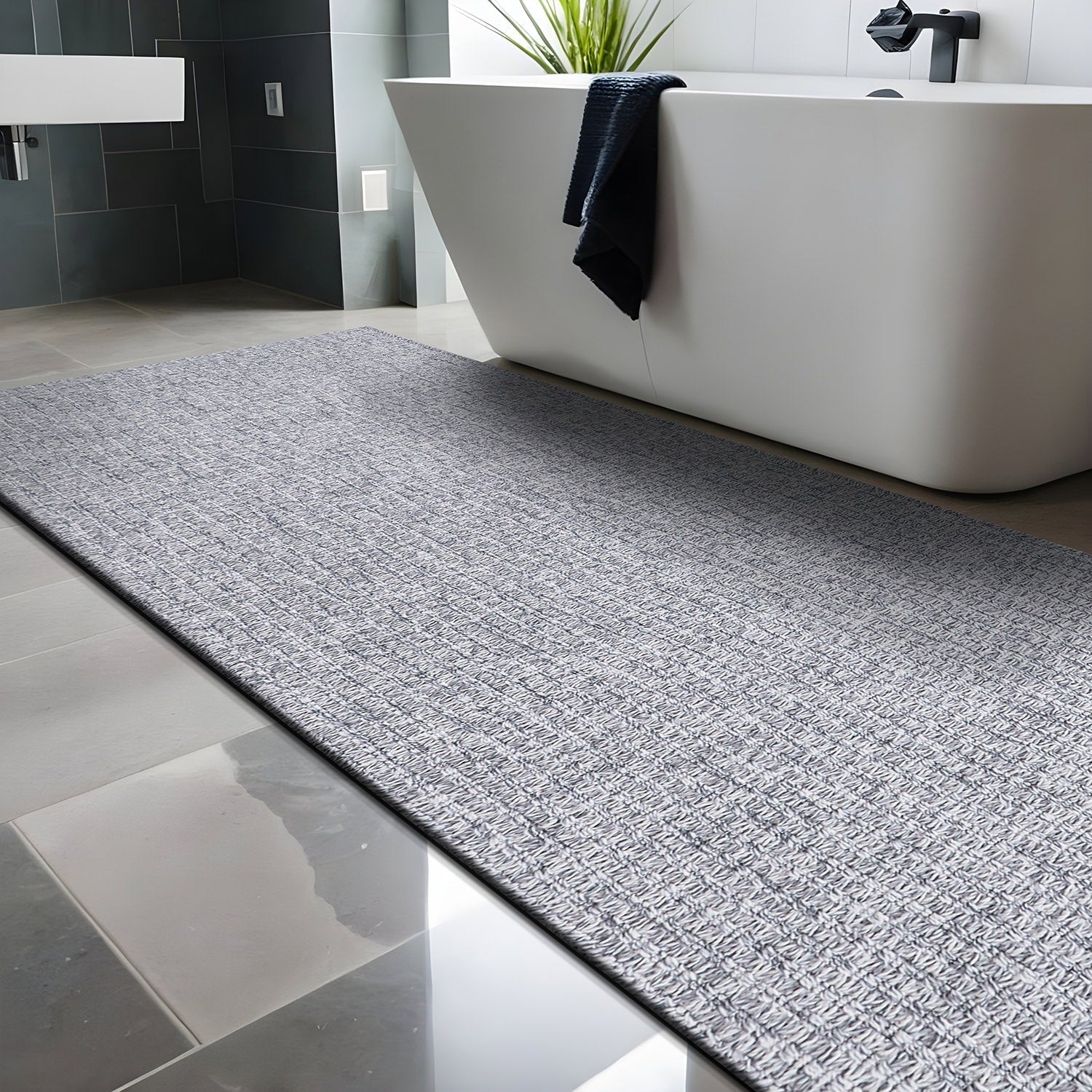 Tapis Beverly Rug en jute facile à nettoyer et ne perd pas ses poils