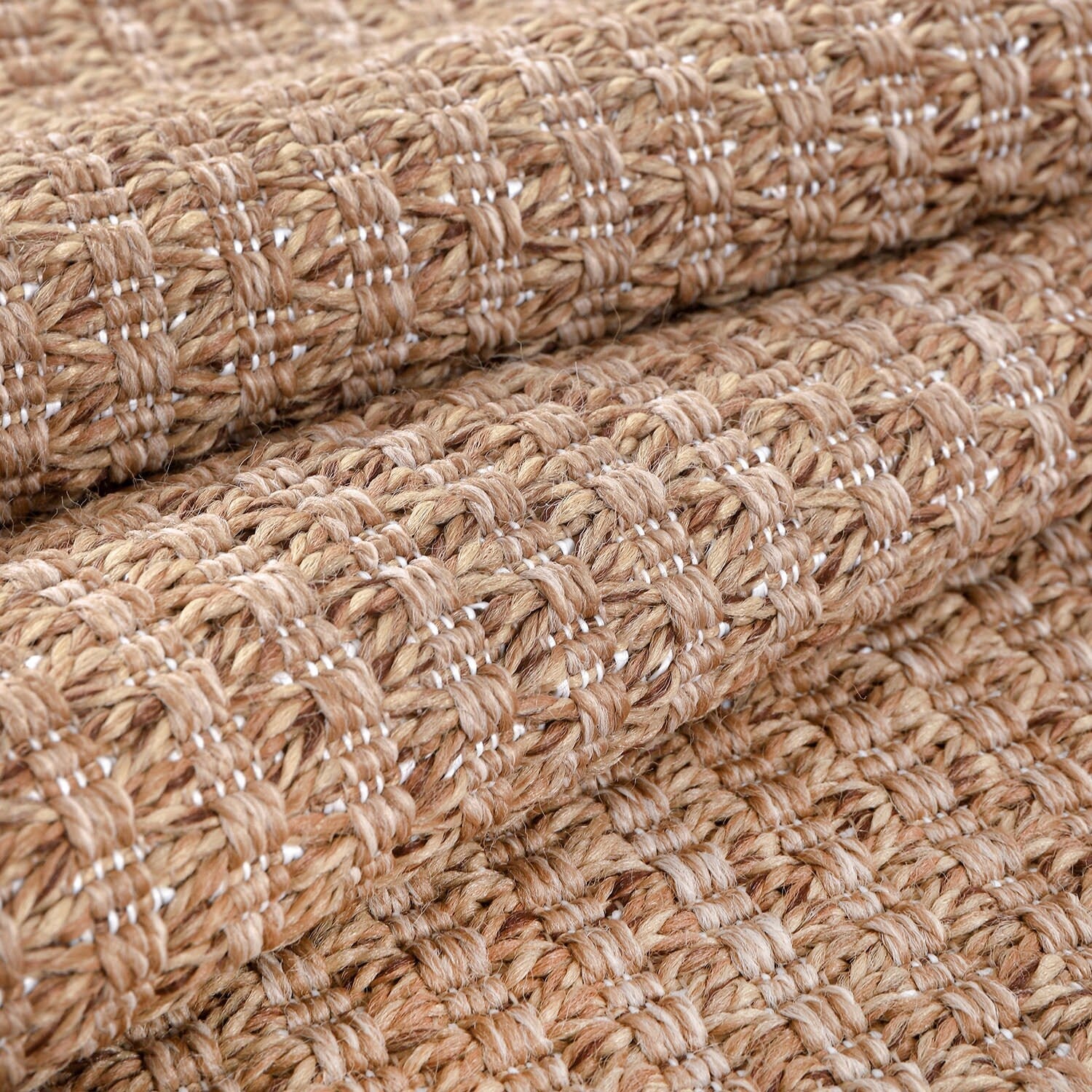 Tapis Beverly Rug en jute facile à nettoyer et ne perd pas ses poils