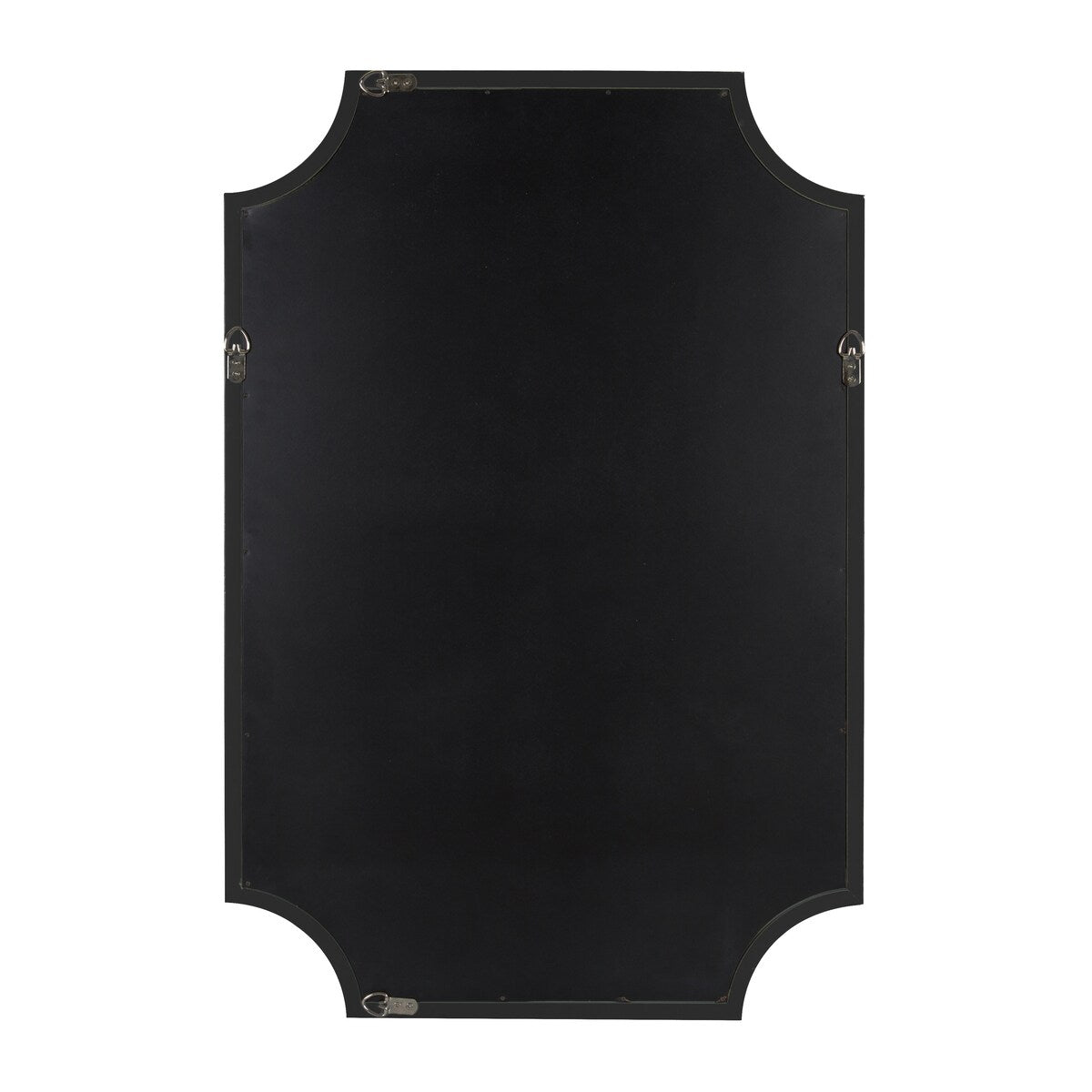 Miroir encadré en bois festonné Kate et Laurel Hogan